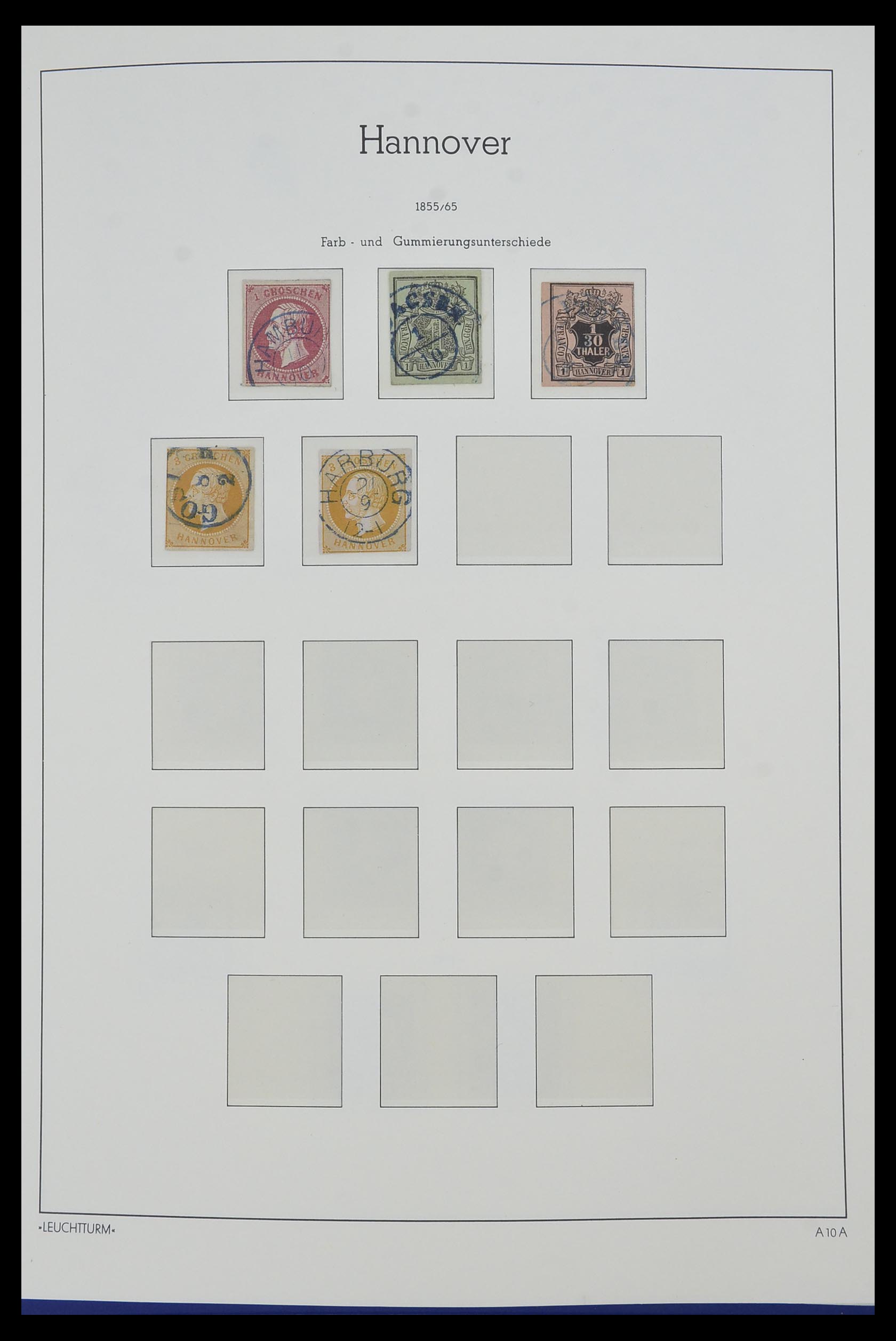 34315 018 - Postzegelverzameling 34315 Oud Duitse Staten 1849-1920.