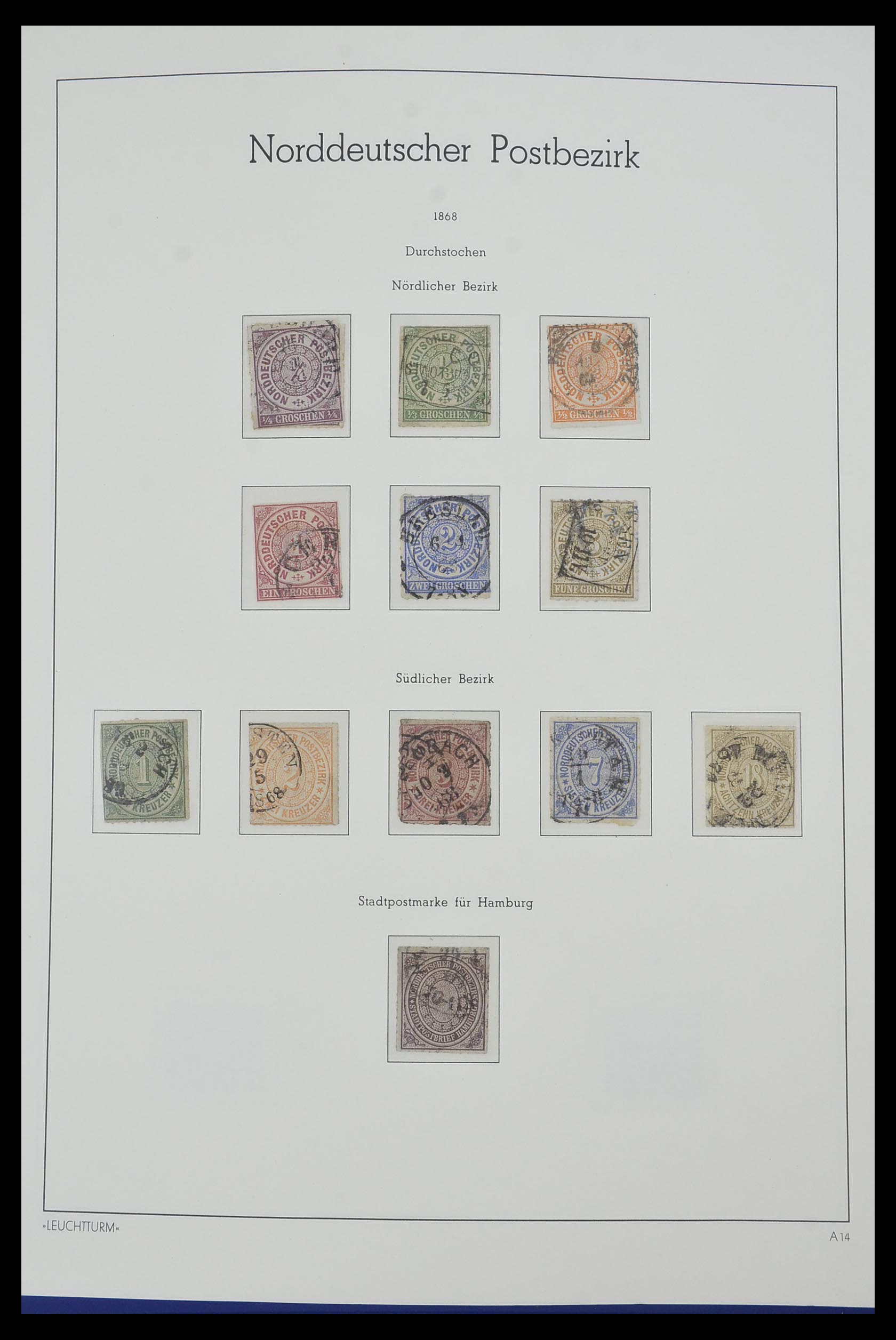 34315 026 - Postzegelverzameling 34315 Oud Duitse Staten 1849-1920.
