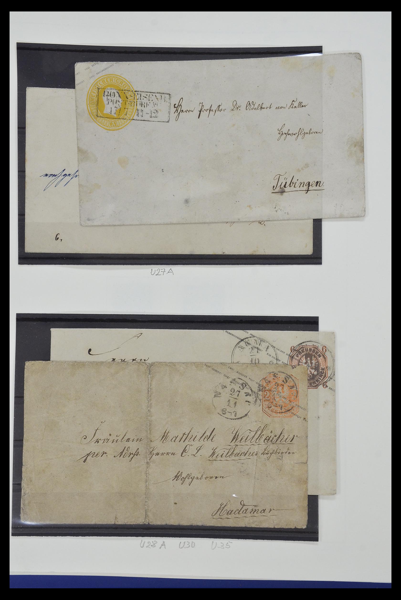 34315 037 - Postzegelverzameling 34315 Oud Duitse Staten 1849-1920.