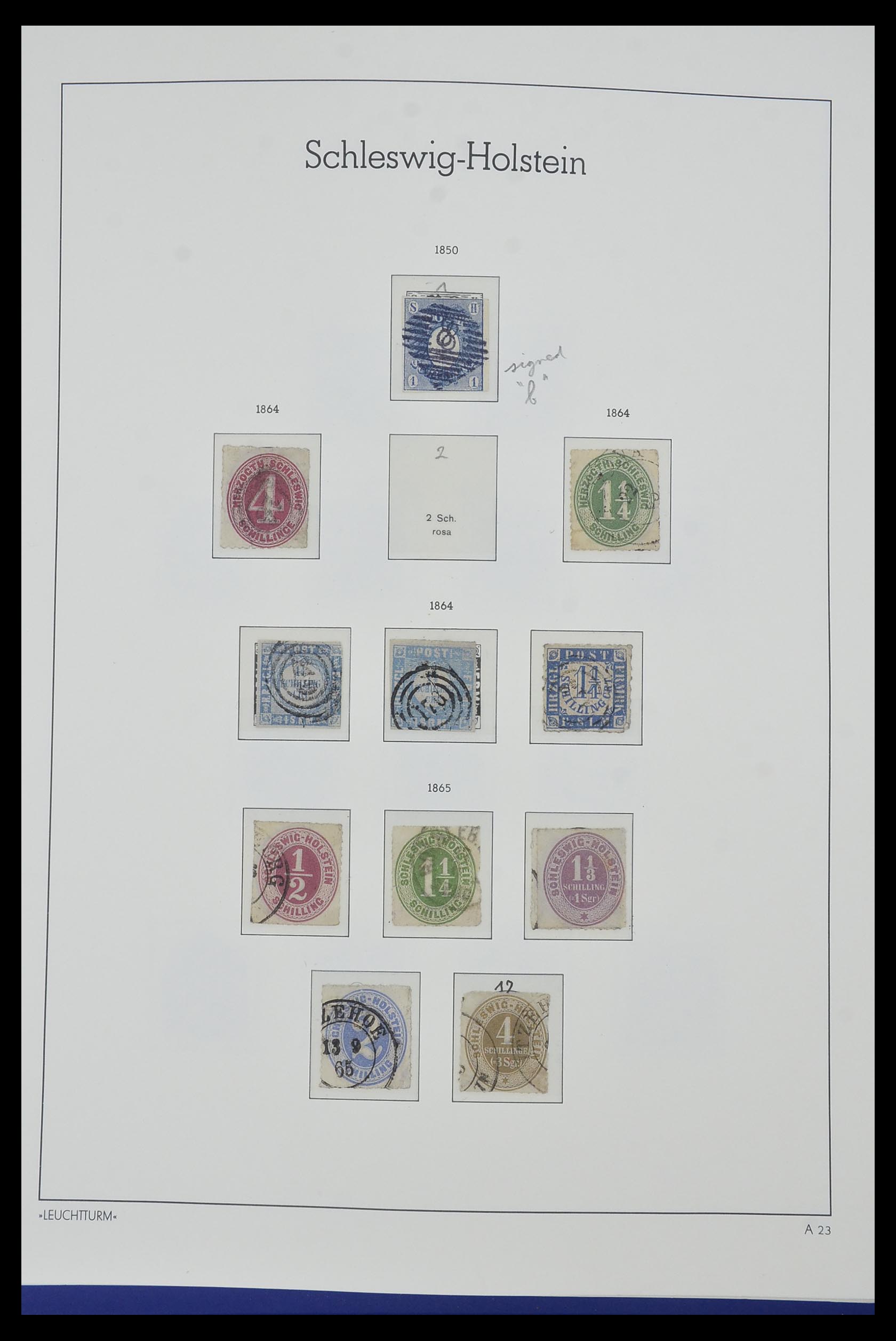 34315 042 - Postzegelverzameling 34315 Oud Duitse Staten 1849-1920.
