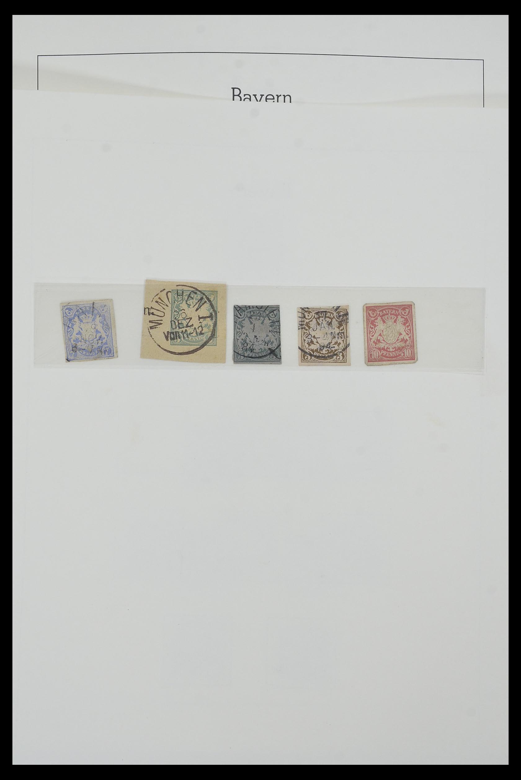34315 053 - Postzegelverzameling 34315 Oud Duitse Staten 1849-1920.