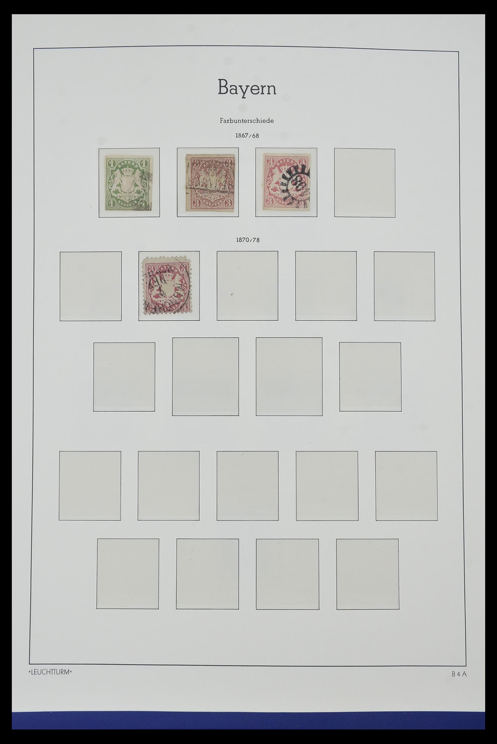 34315 056 - Postzegelverzameling 34315 Oud Duitse Staten 1849-1920.