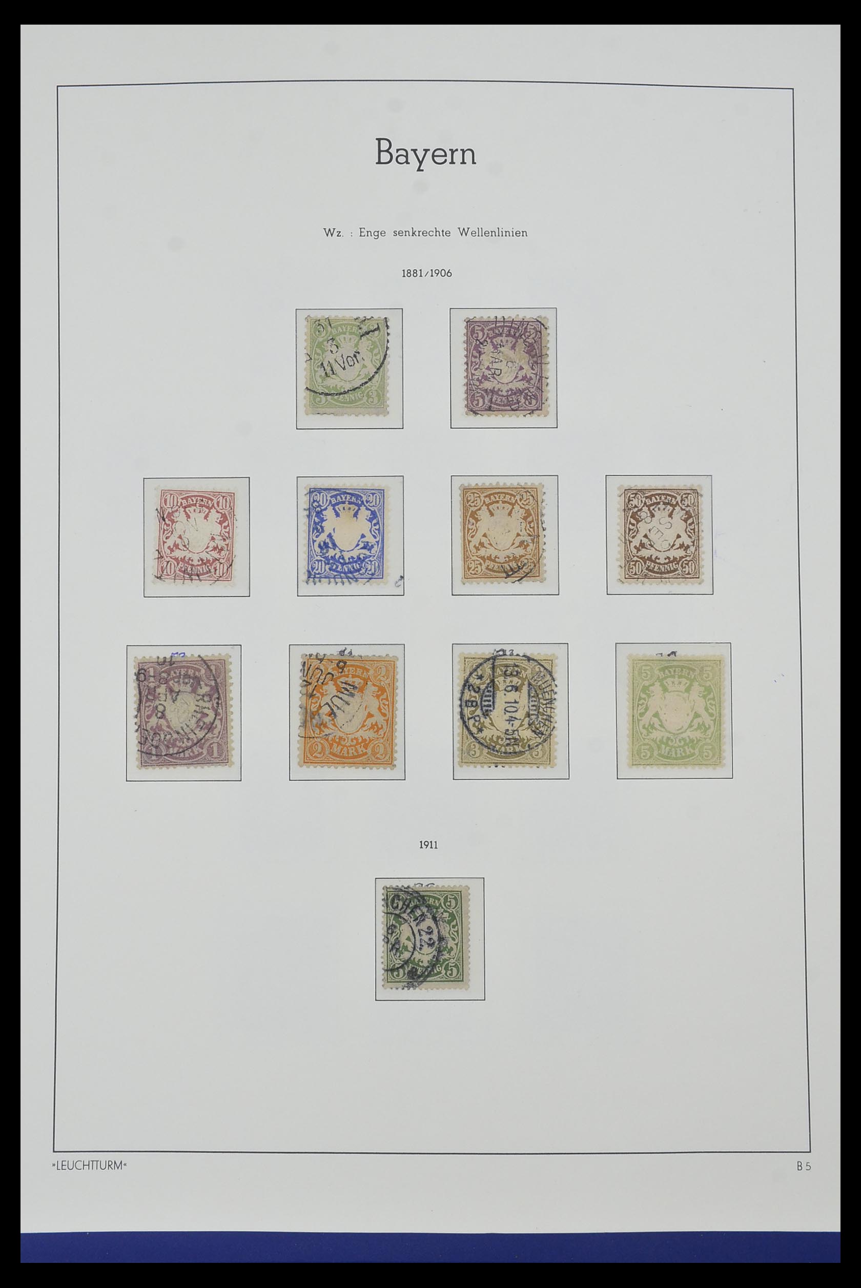 34315 057 - Postzegelverzameling 34315 Oud Duitse Staten 1849-1920.