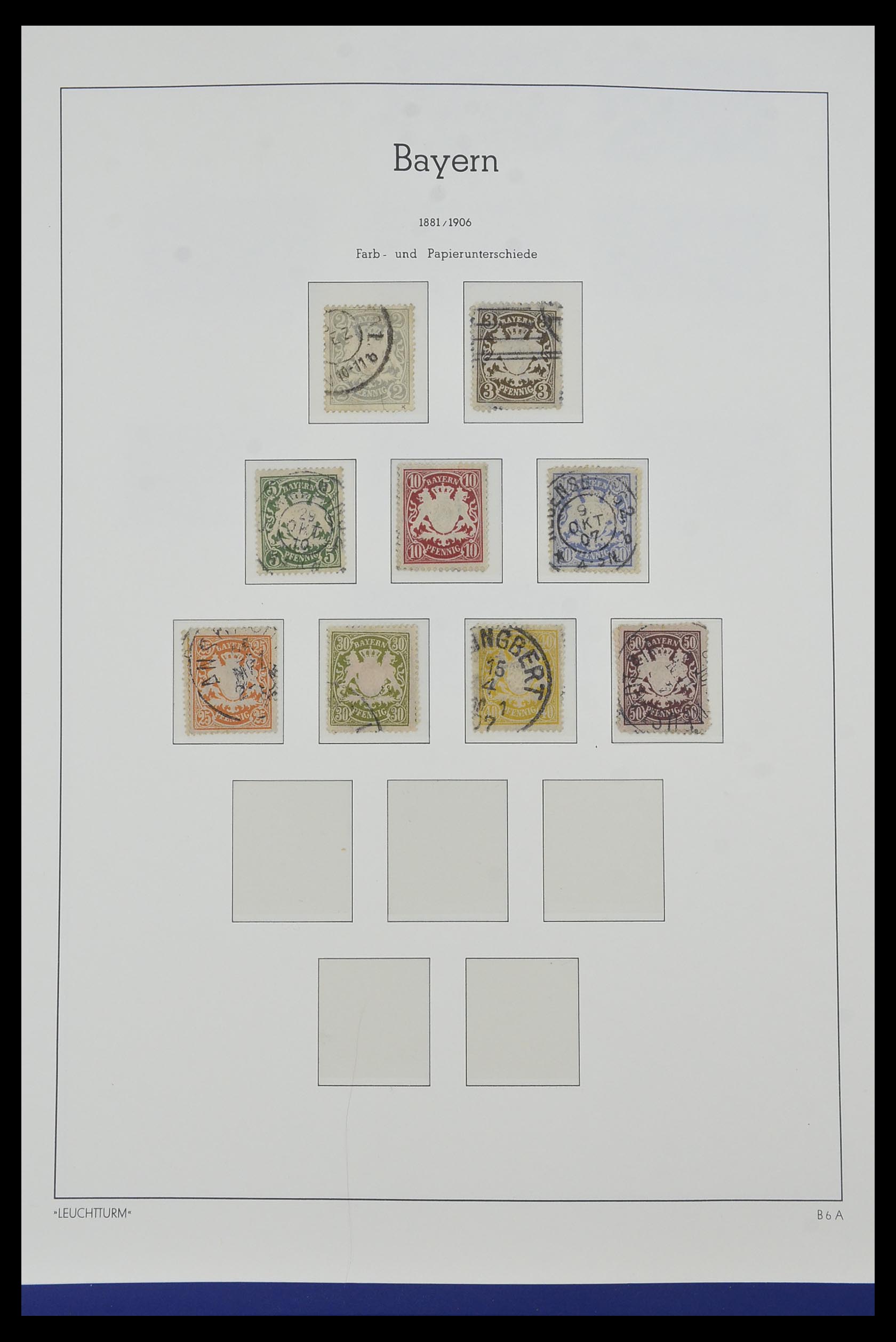 34315 059 - Postzegelverzameling 34315 Oud Duitse Staten 1849-1920.
