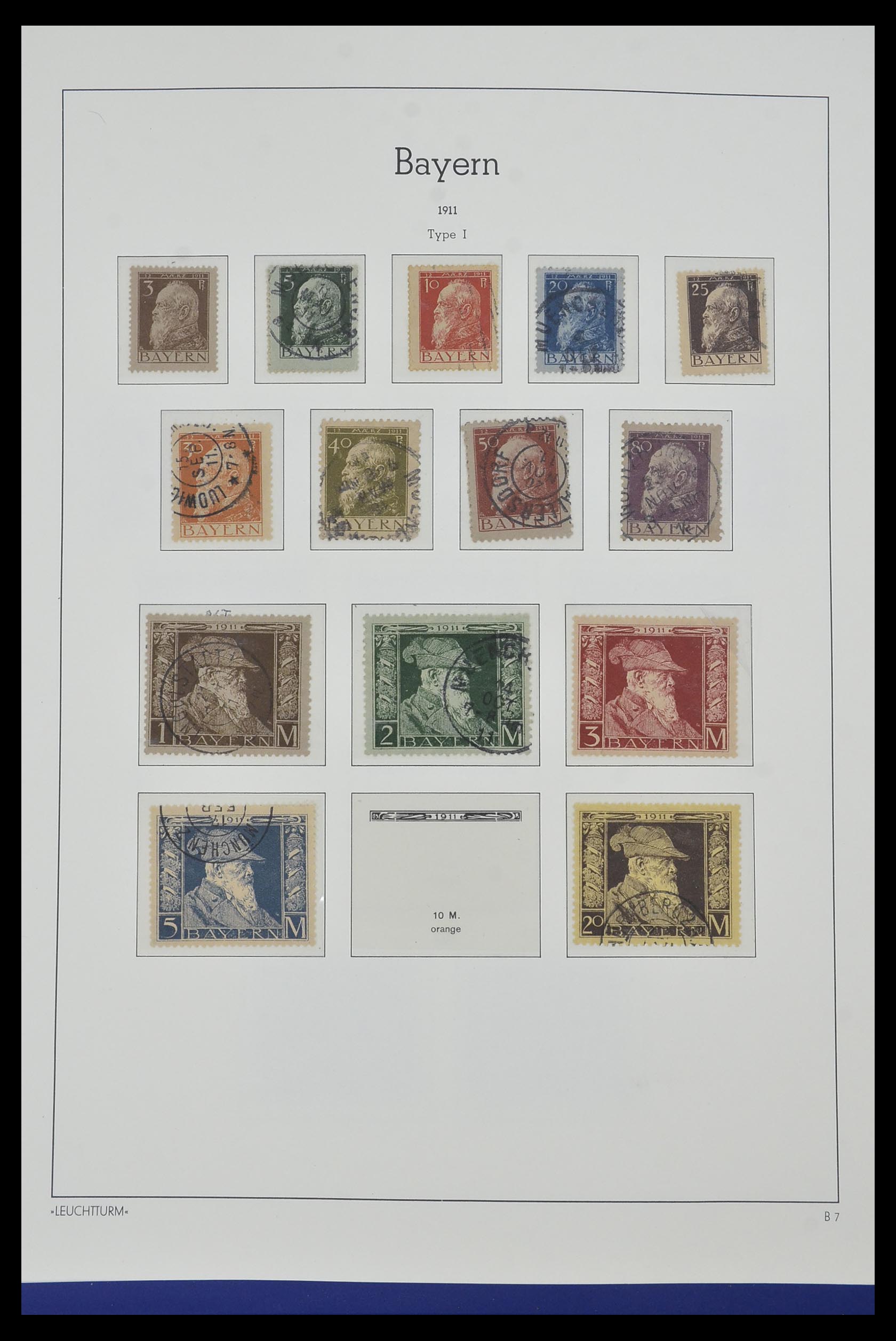 34315 061 - Stamp collection 34315 Old German States 1849-1920.