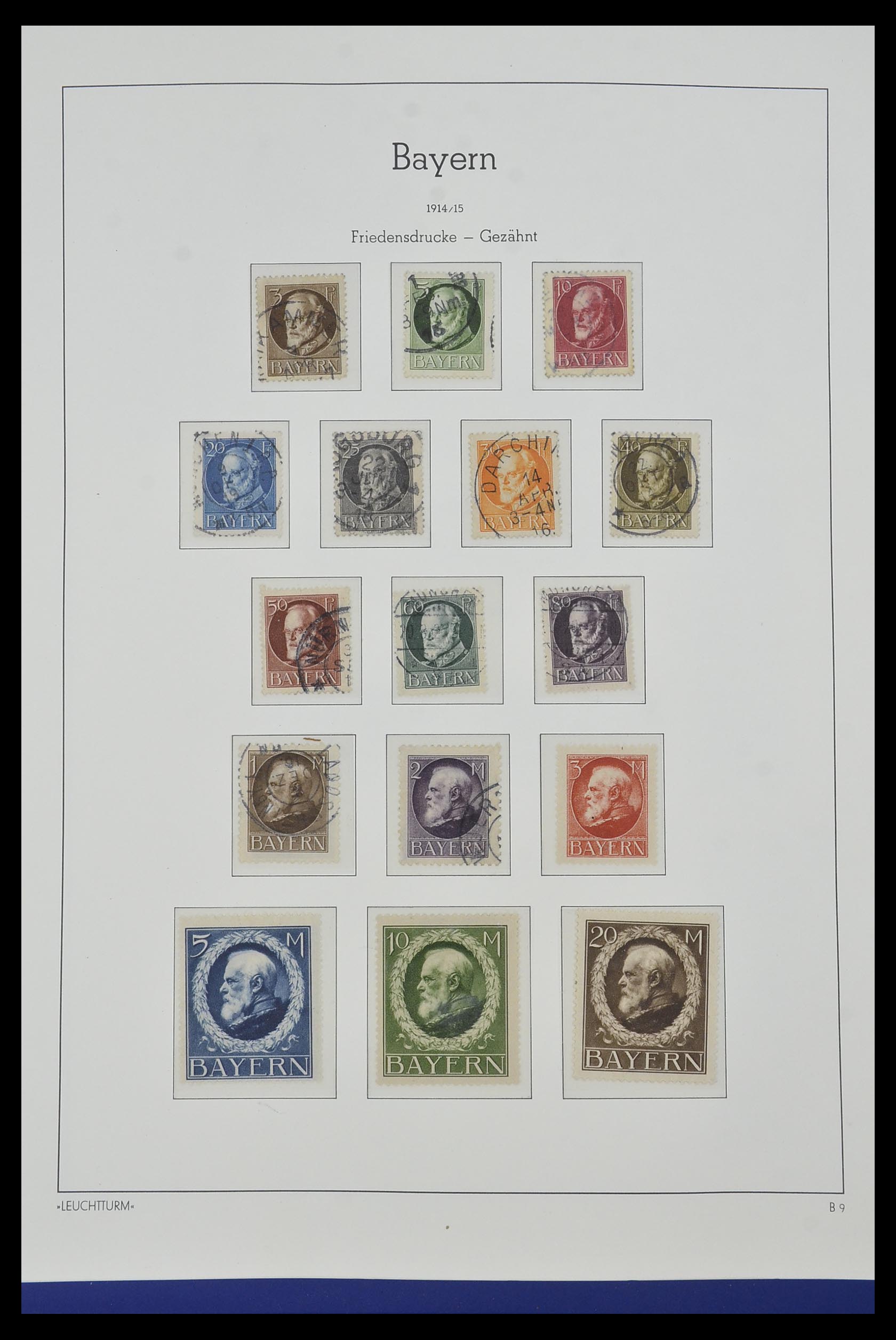 34315 063 - Stamp collection 34315 Old German States 1849-1920.