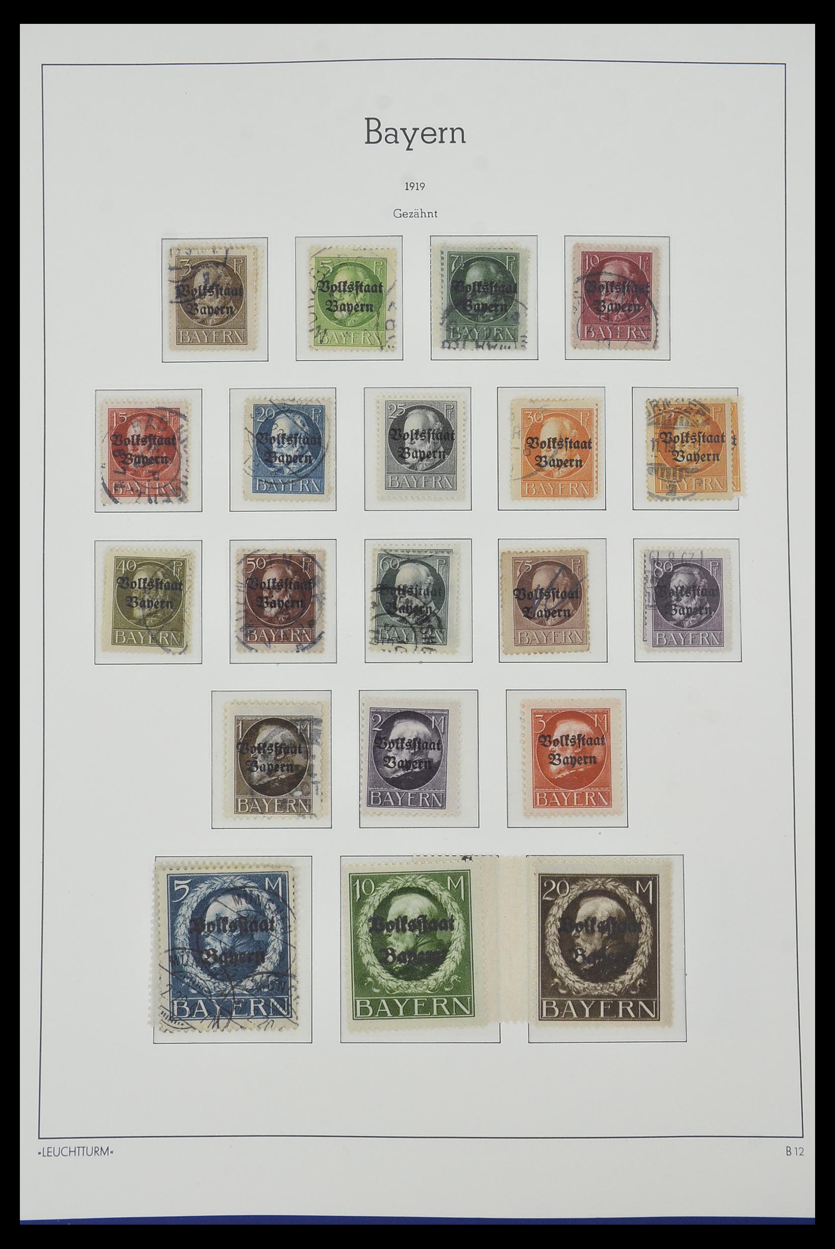 34315 071 - Stamp collection 34315 Old German States 1849-1920.