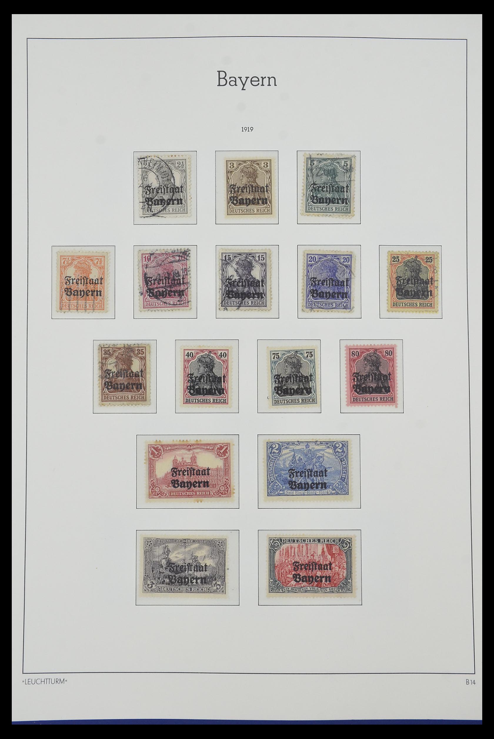 34315 074 - Stamp collection 34315 Old German States 1849-1920.