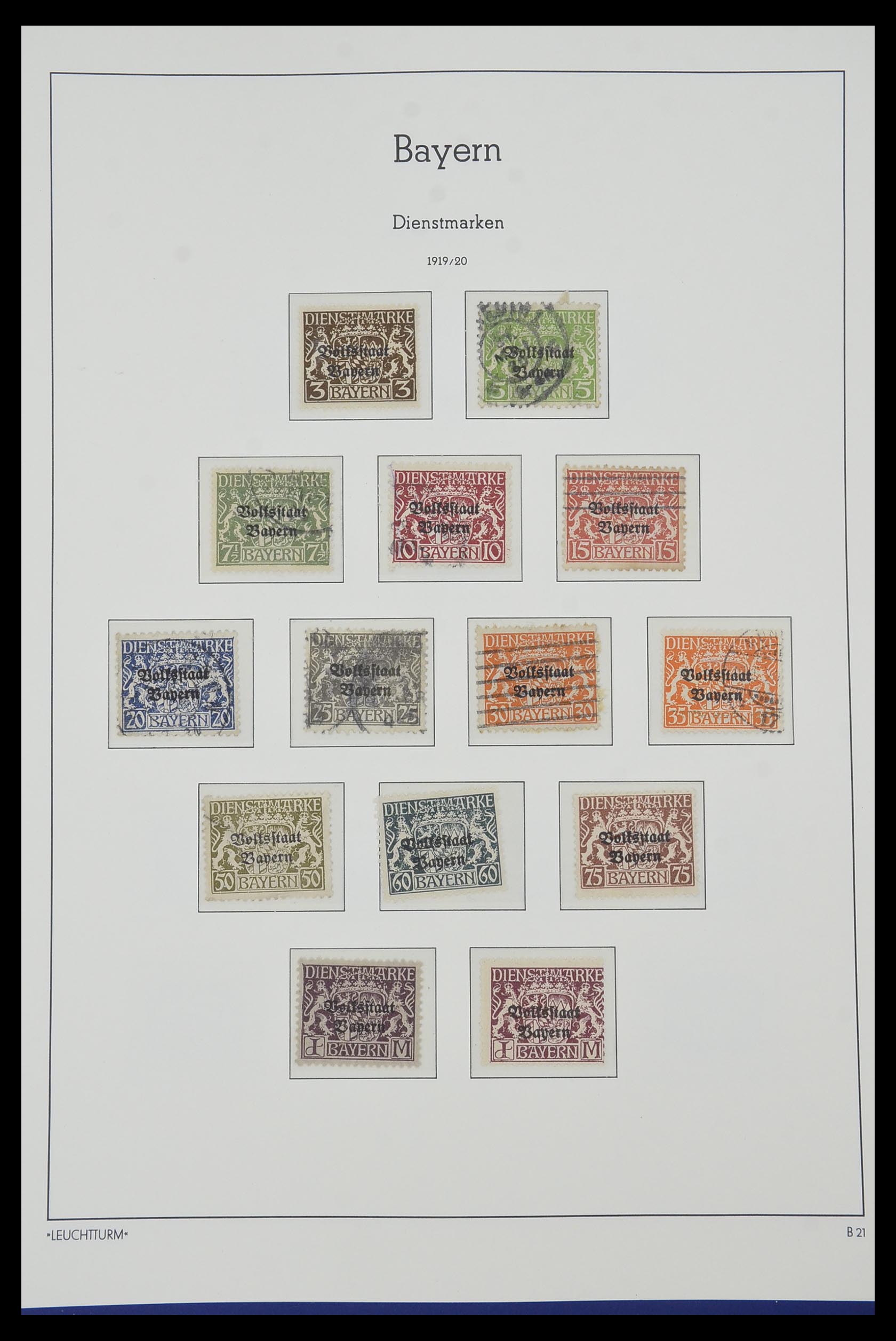 34315 082 - Stamp collection 34315 Old German States 1849-1920.