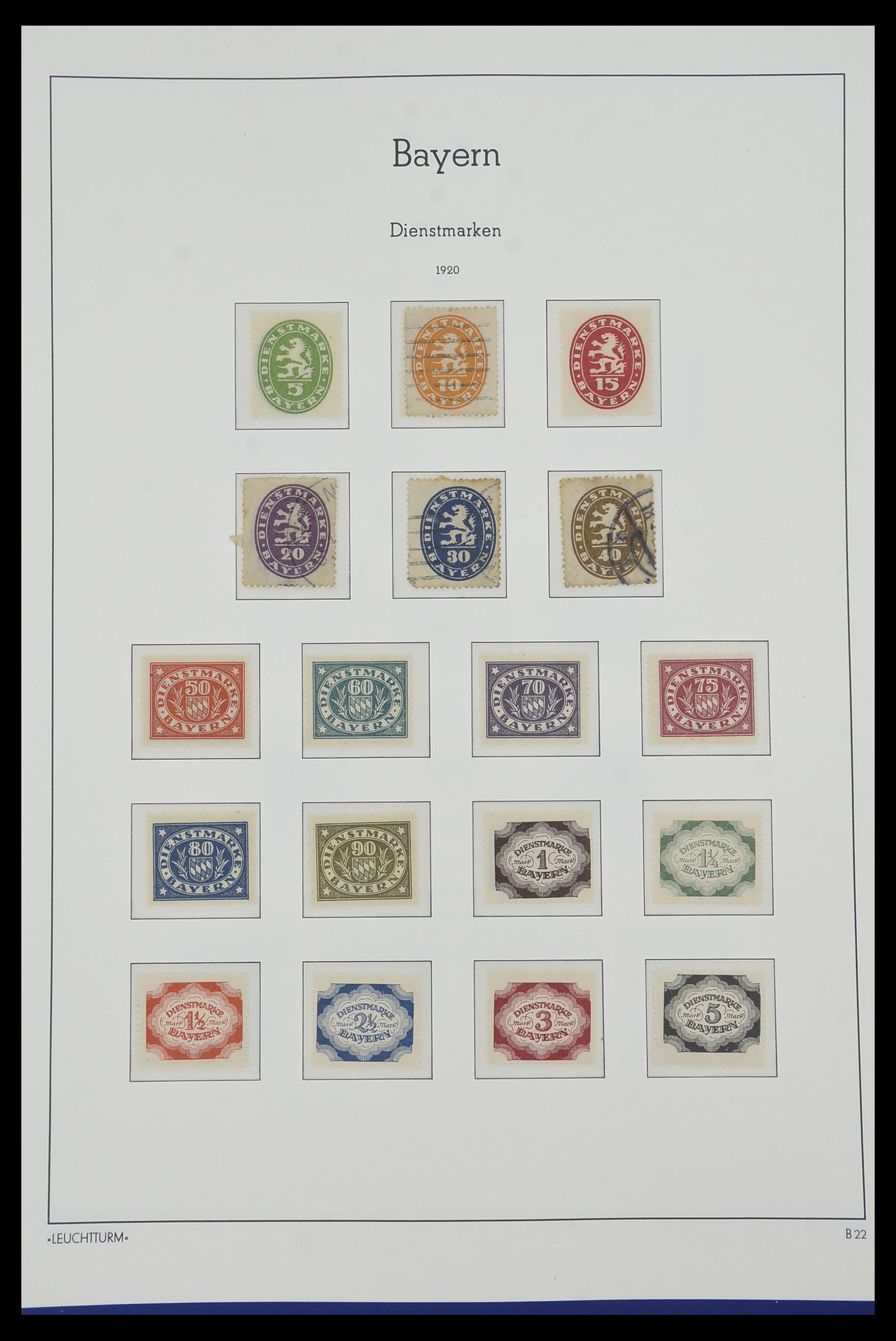 34315 083 - Postzegelverzameling 34315 Oud Duitse Staten 1849-1920.