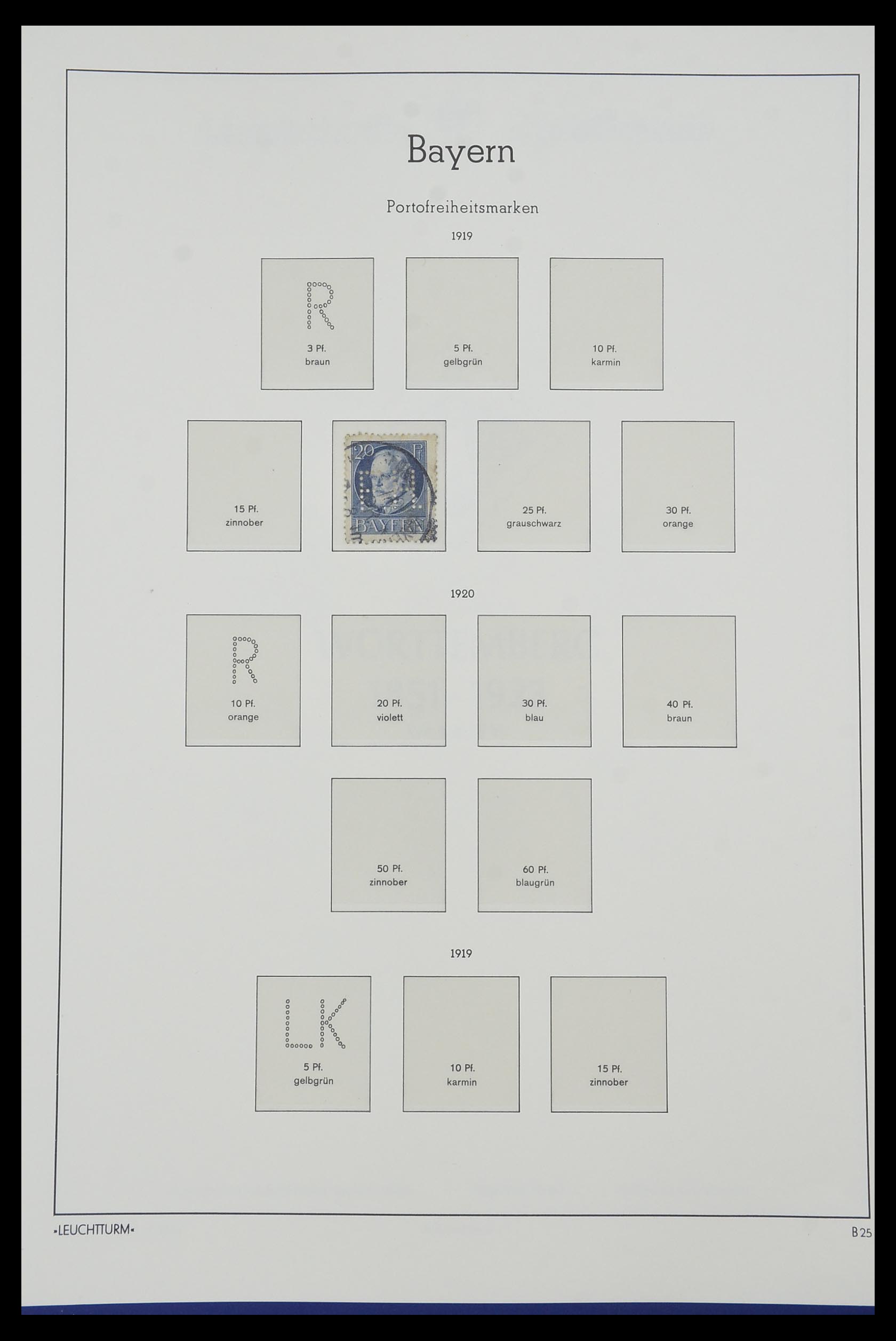 34315 085 - Stamp collection 34315 Old German States 1849-1920.