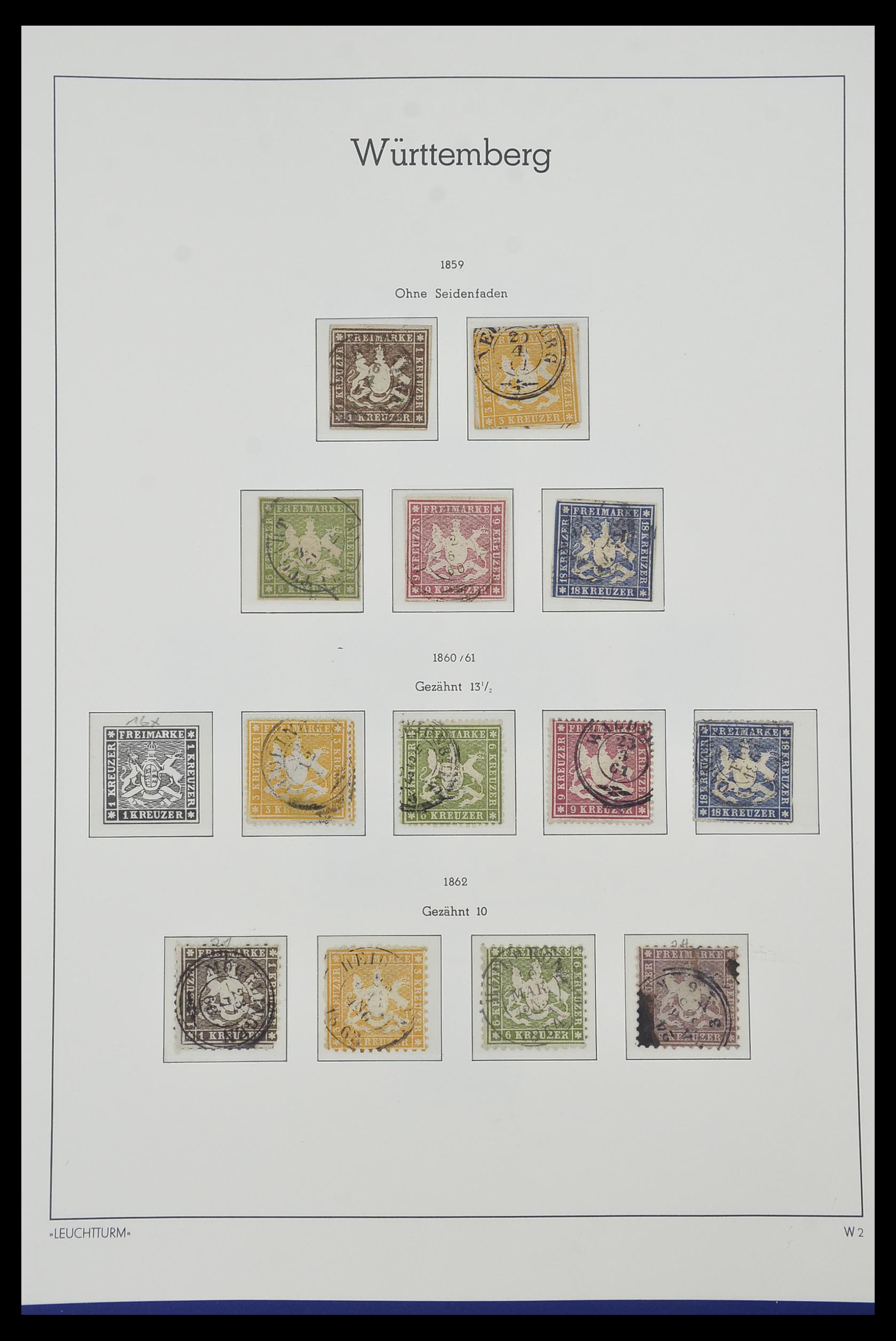 34315 087 - Stamp collection 34315 Old German States 1849-1920.