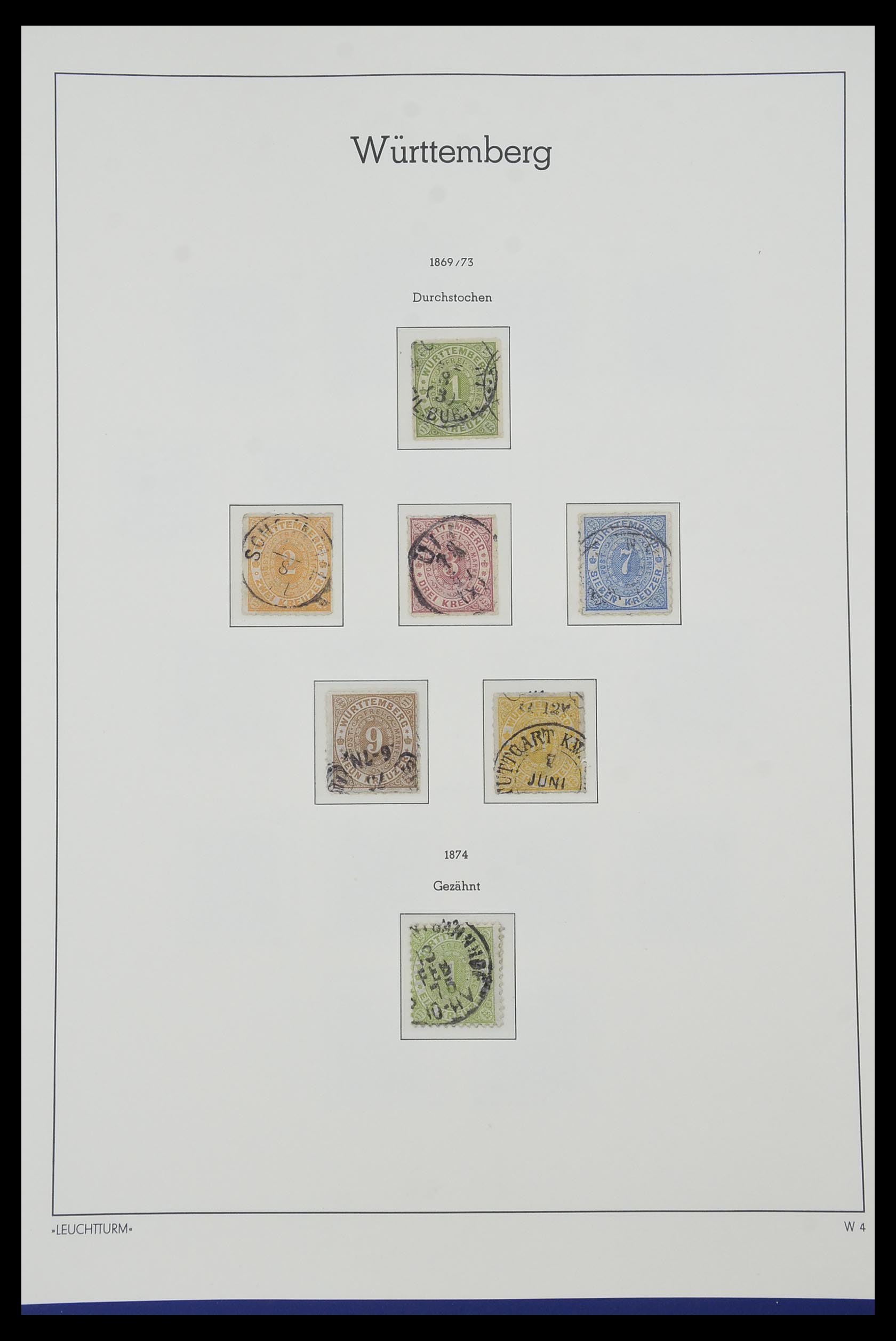 34315 090 - Postzegelverzameling 34315 Oud Duitse Staten 1849-1920.