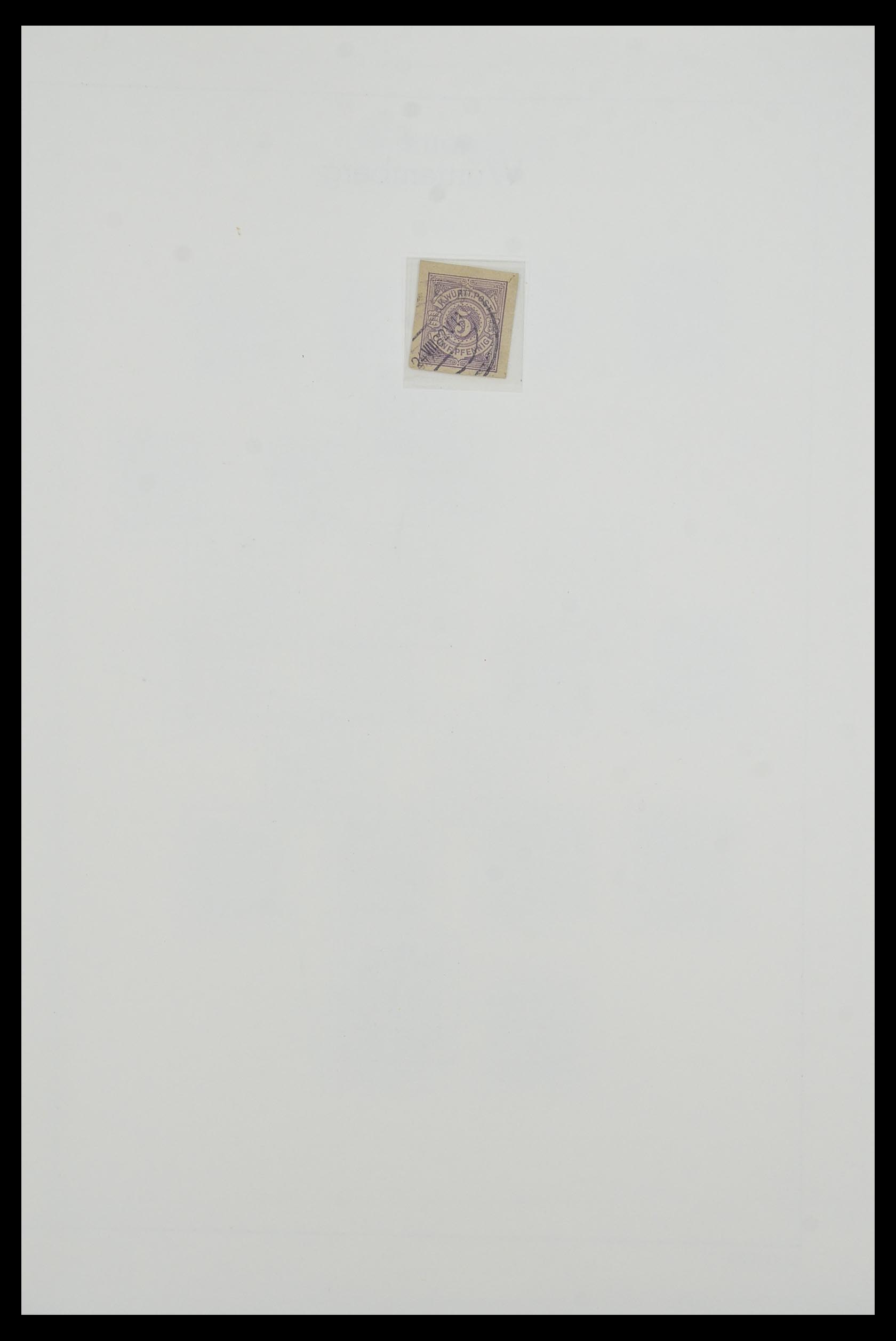 34315 092 - Postzegelverzameling 34315 Oud Duitse Staten 1849-1920.