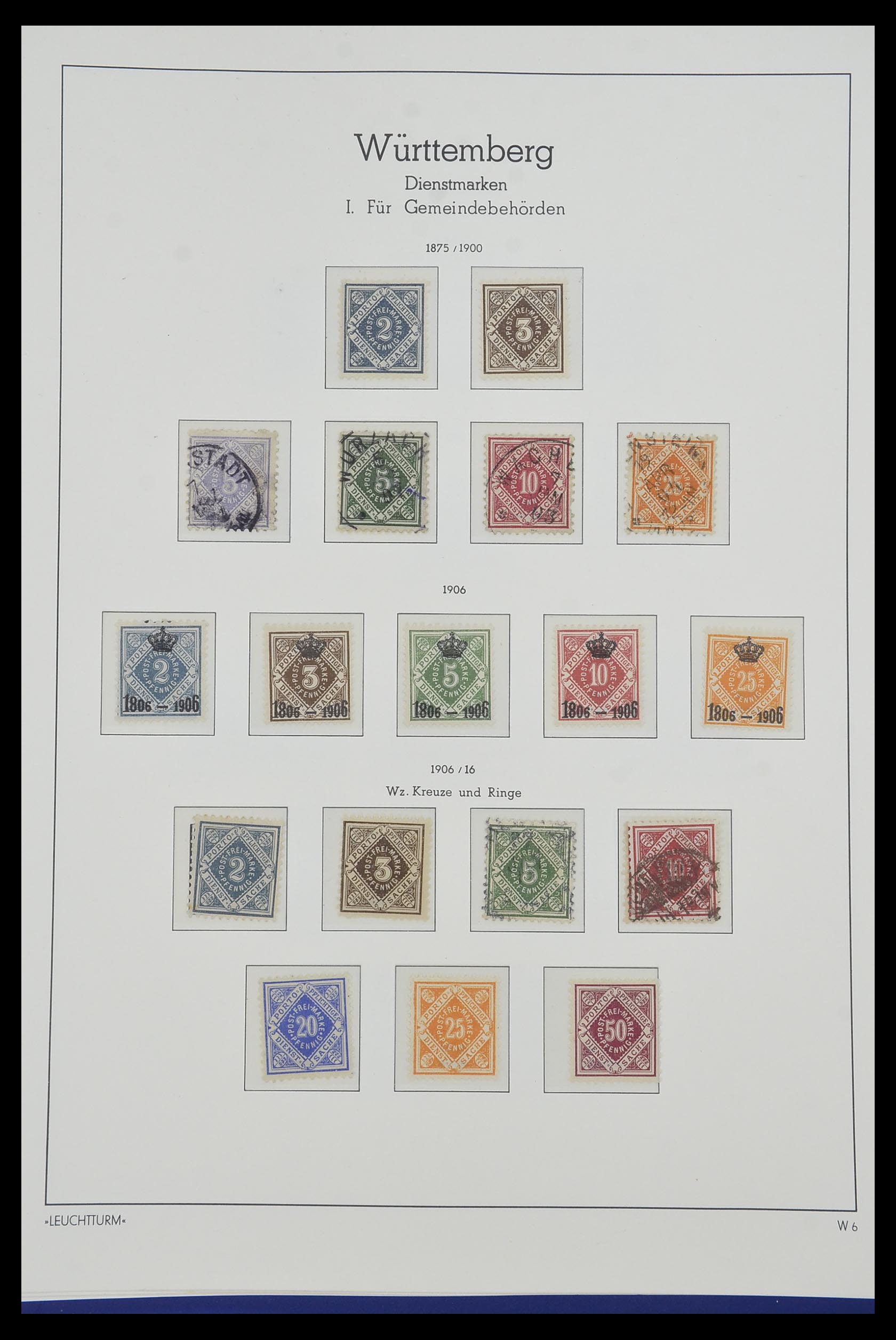 34315 093 - Postzegelverzameling 34315 Oud Duitse Staten 1849-1920.