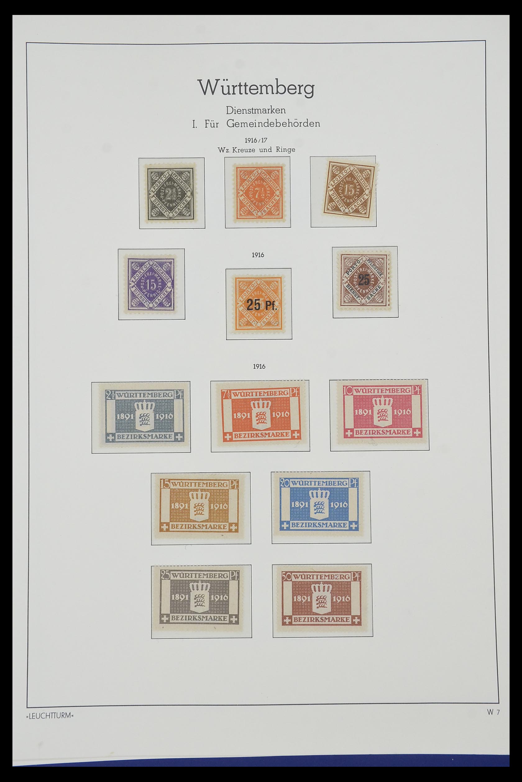 34315 095 - Postzegelverzameling 34315 Oud Duitse Staten 1849-1920.