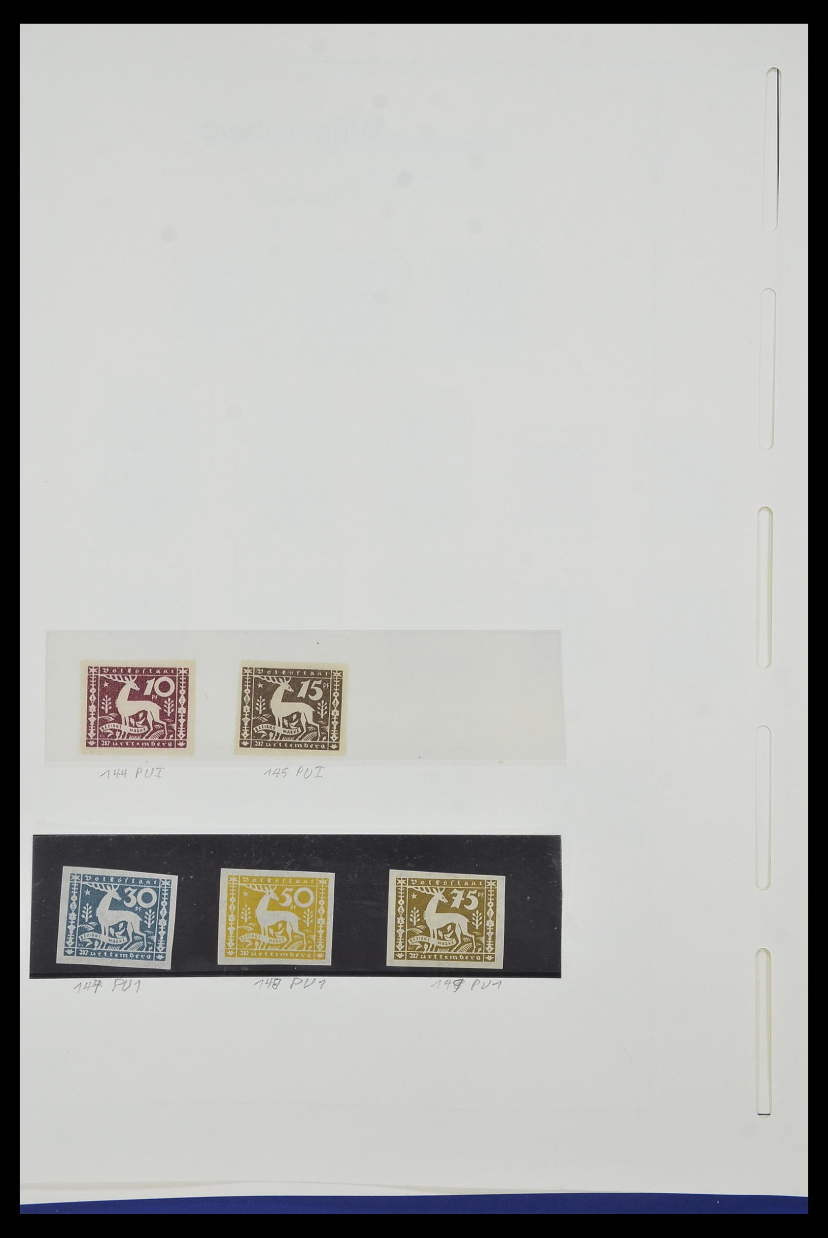 34315 097 - Stamp collection 34315 Old German States 1849-1920.