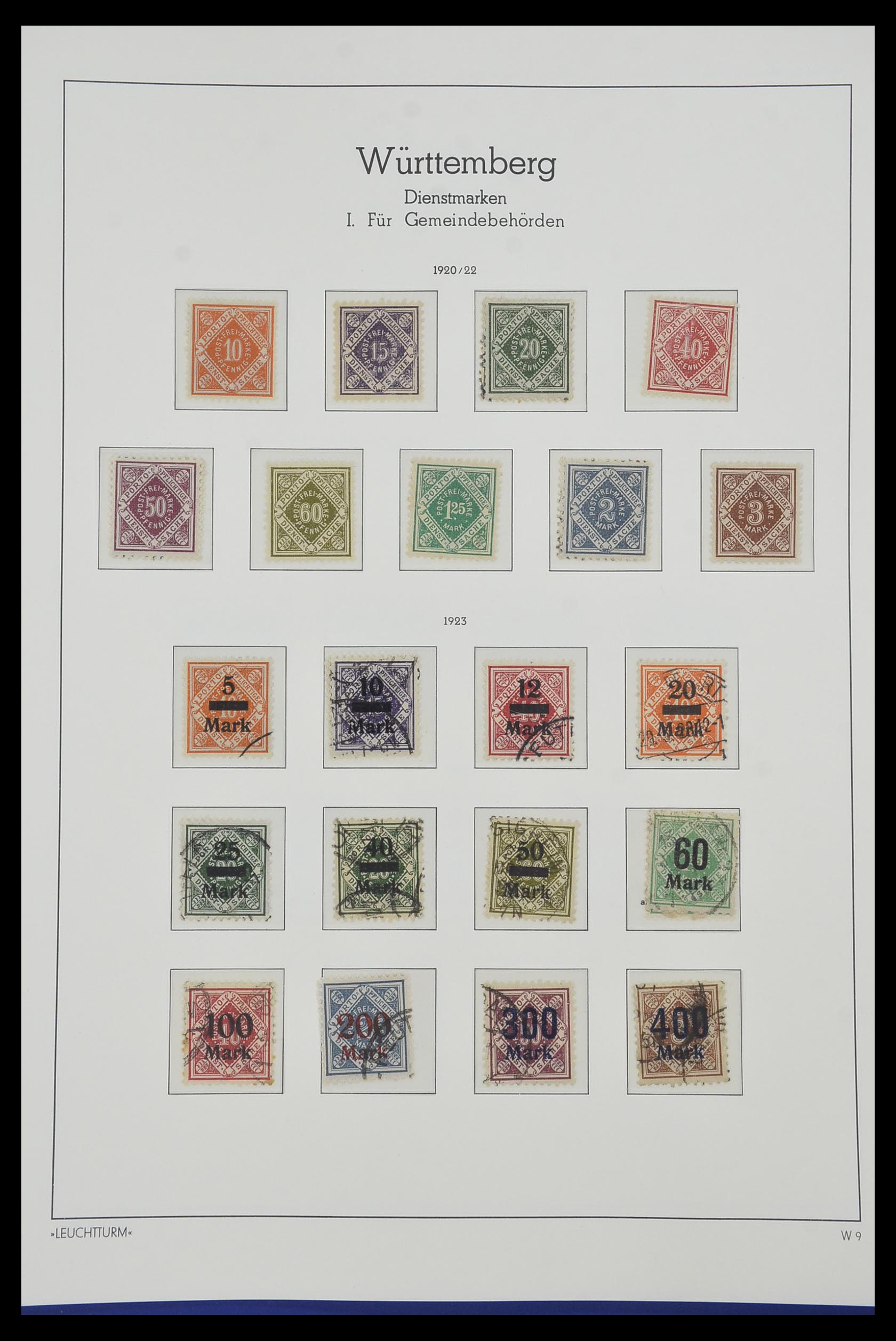 34315 099 - Postzegelverzameling 34315 Oud Duitse Staten 1849-1920.