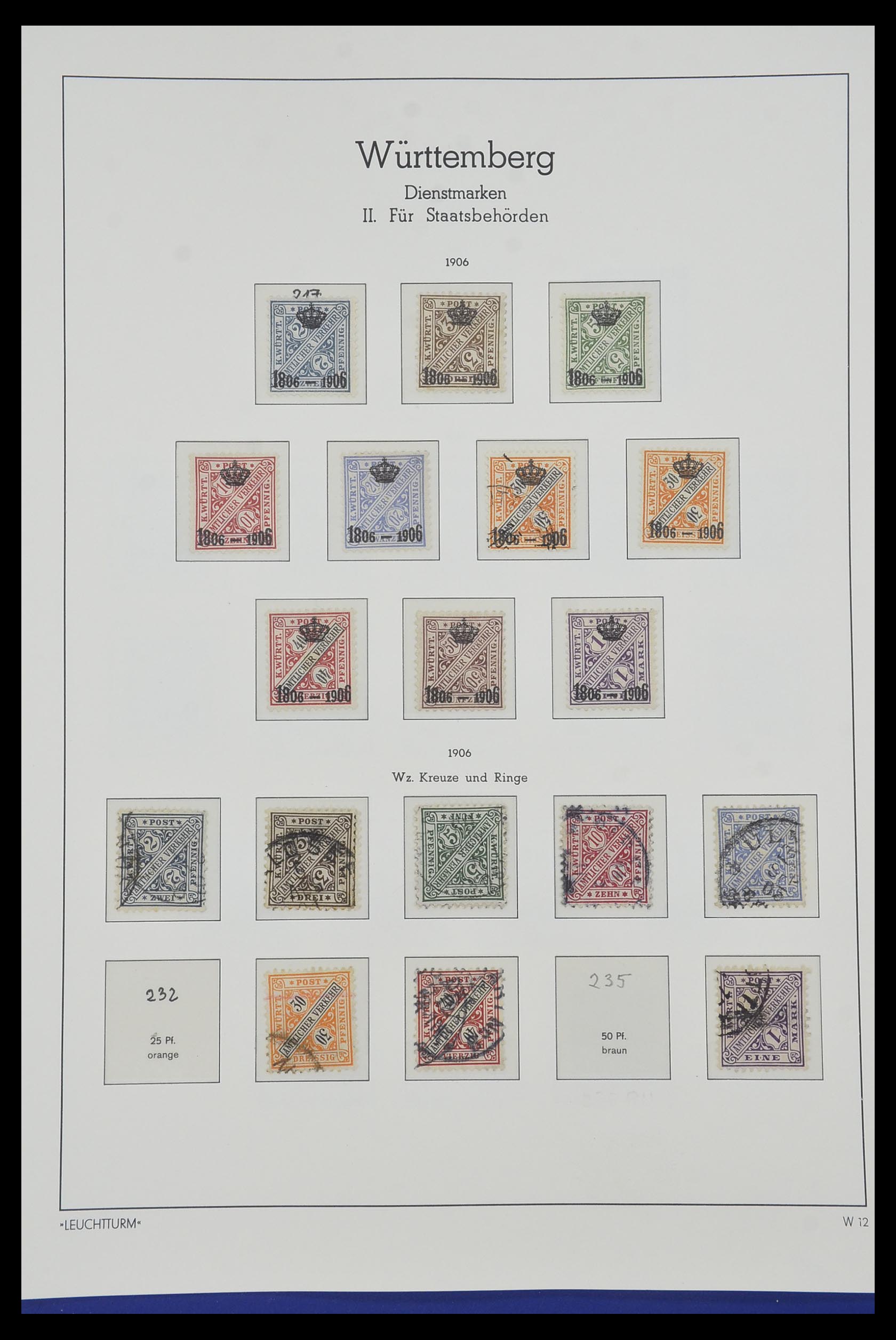 34315 102 - Postzegelverzameling 34315 Oud Duitse Staten 1849-1920.