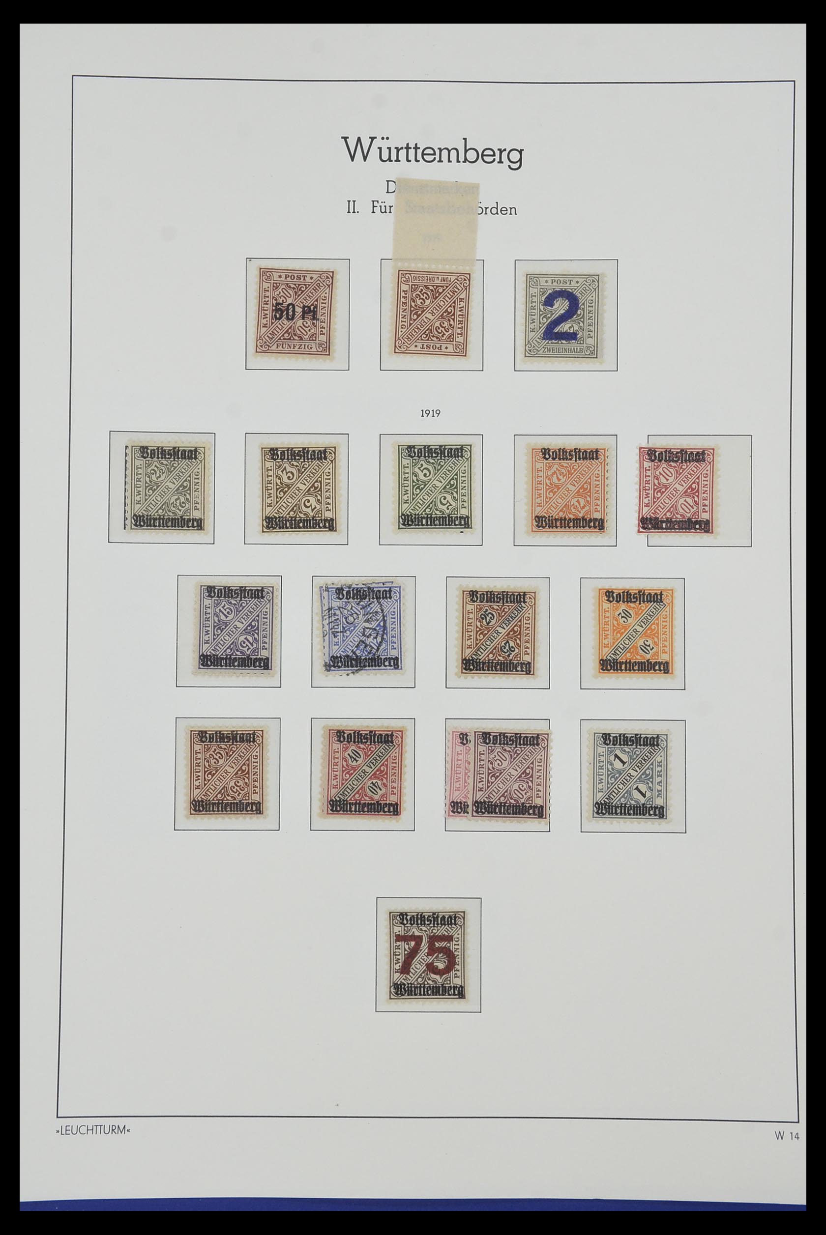 34315 104 - Postzegelverzameling 34315 Oud Duitse Staten 1849-1920.