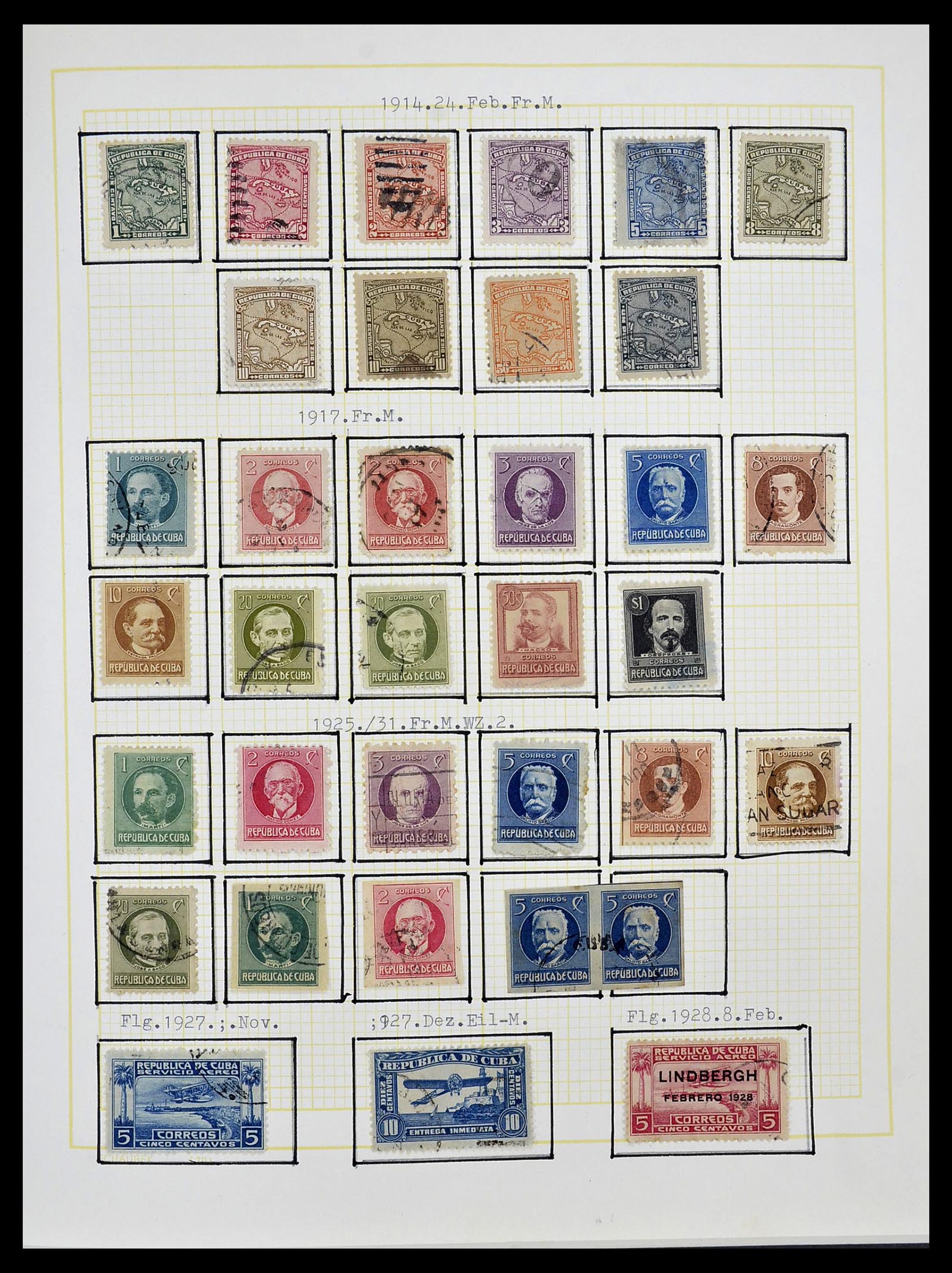 34316 002 - Postzegelverzameling 34316 Cuba 1899-2007.