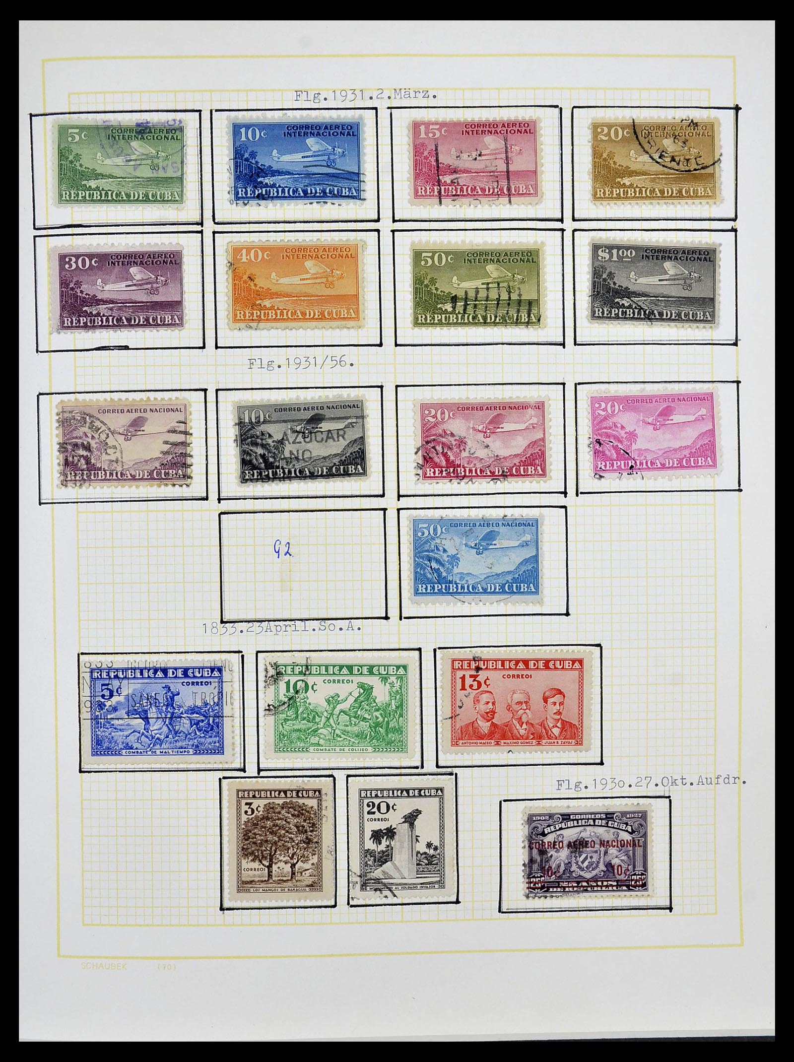 34316 004 - Postzegelverzameling 34316 Cuba 1899-2007.