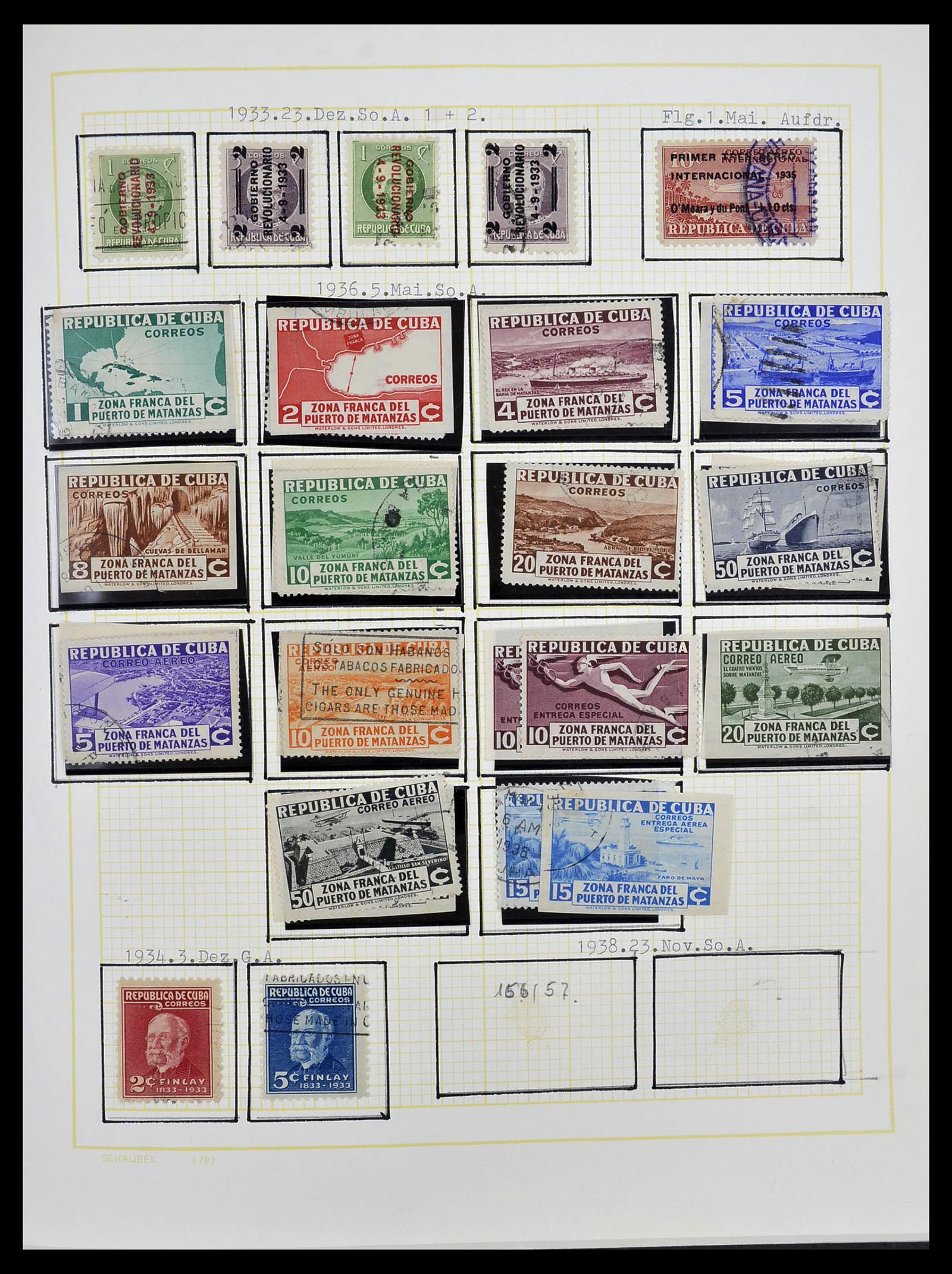 34316 005 - Stamp collection 34316 Cuba 1899-2007.