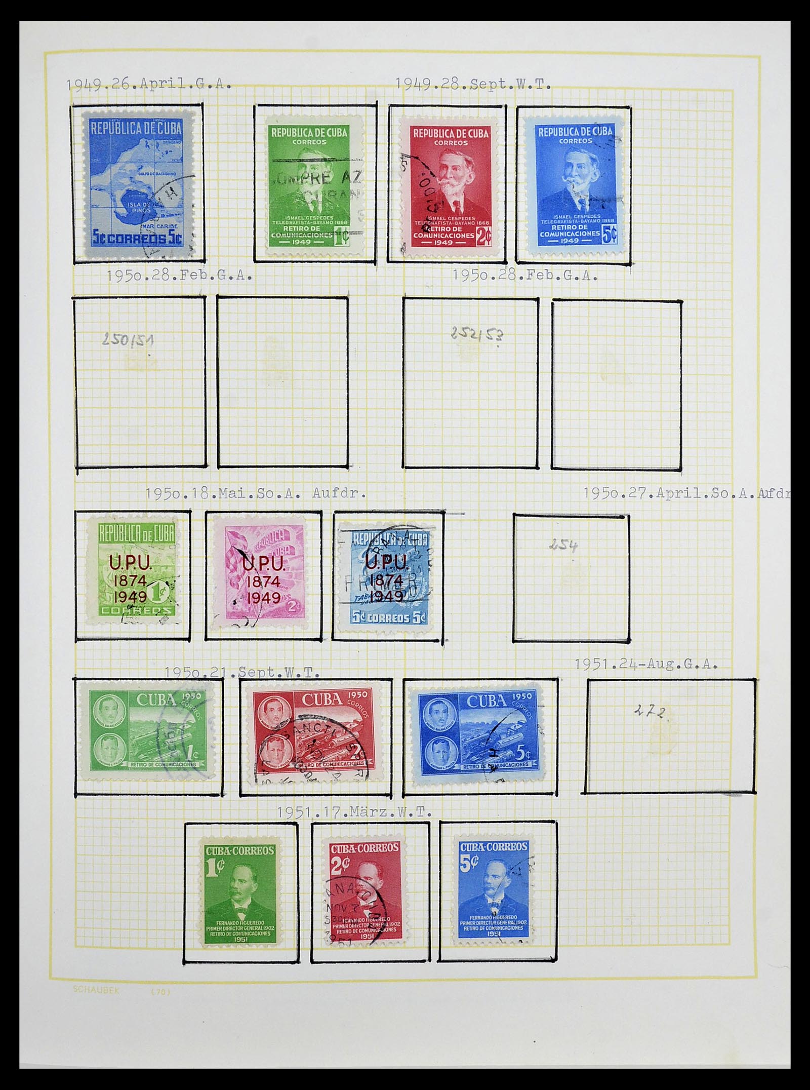 34316 012 - Stamp collection 34316 Cuba 1899-2007.