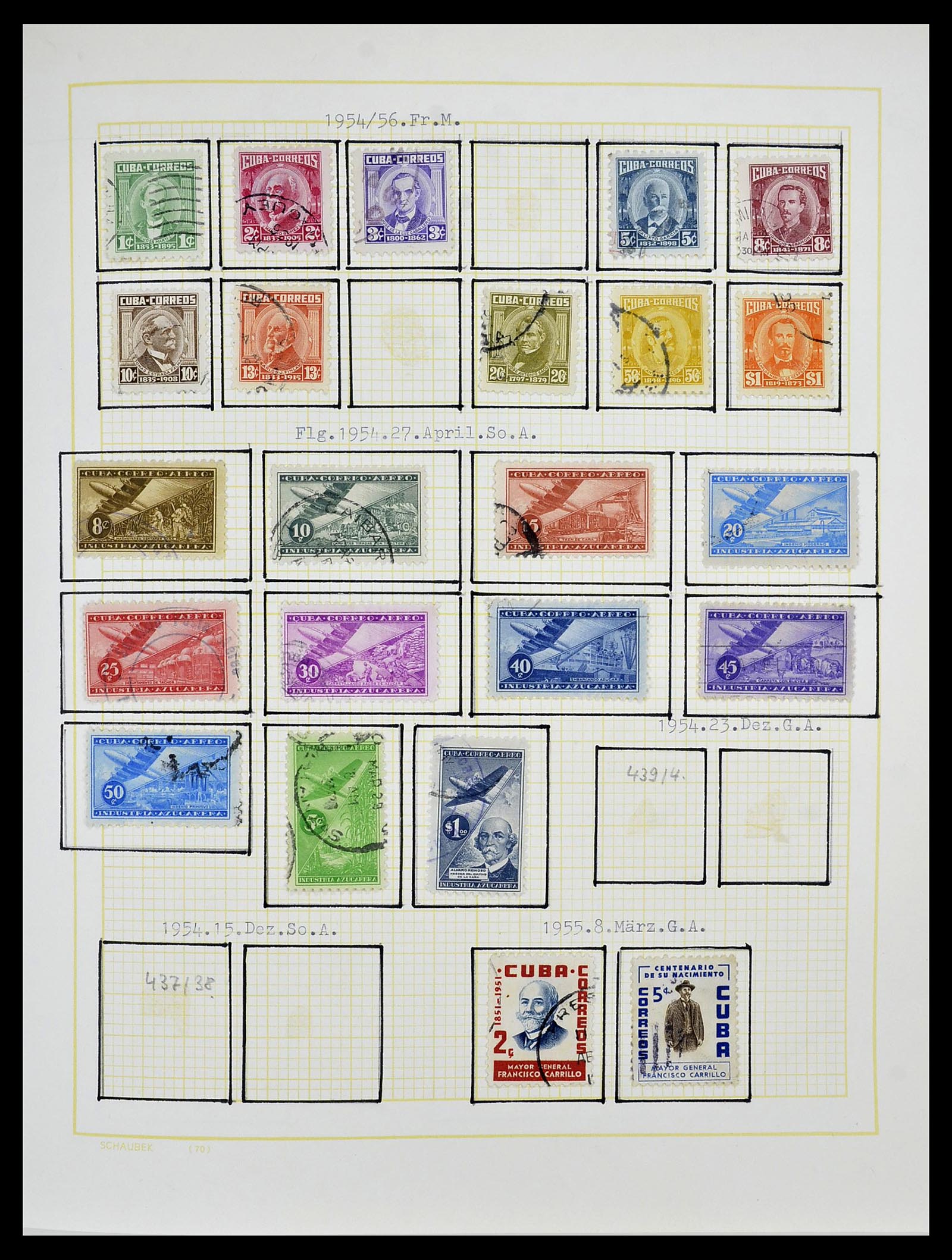 34316 018 - Stamp collection 34316 Cuba 1899-2007.
