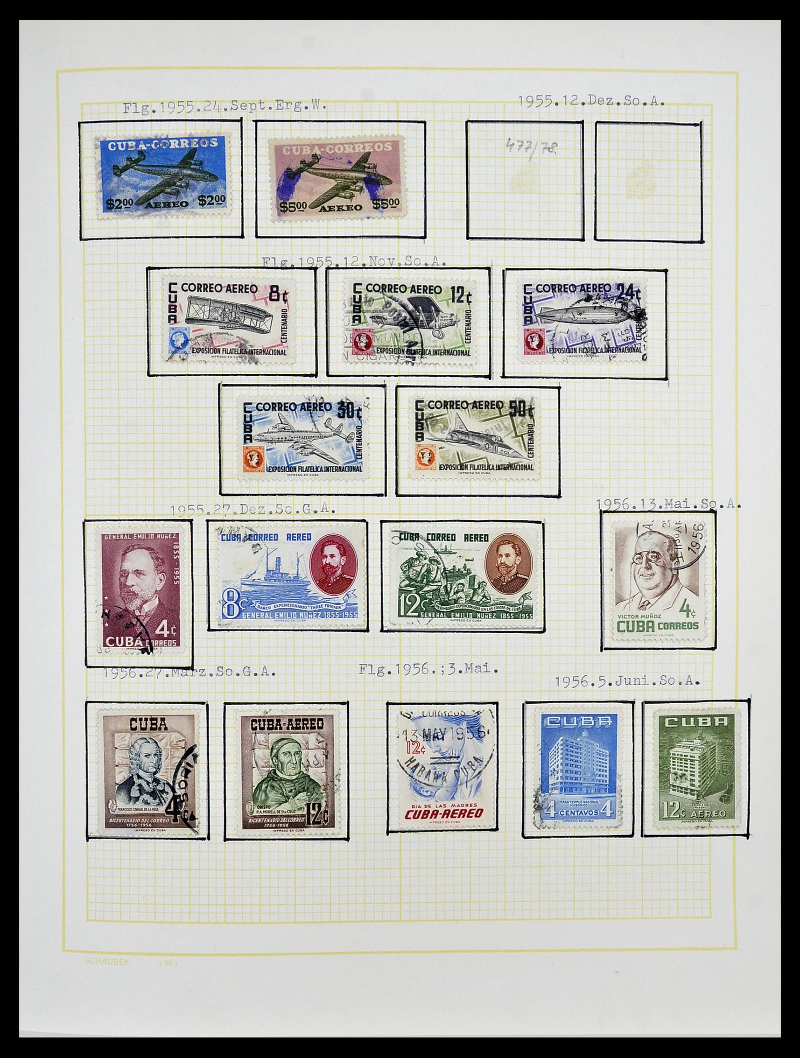 34316 020 - Postzegelverzameling 34316 Cuba 1899-2007.