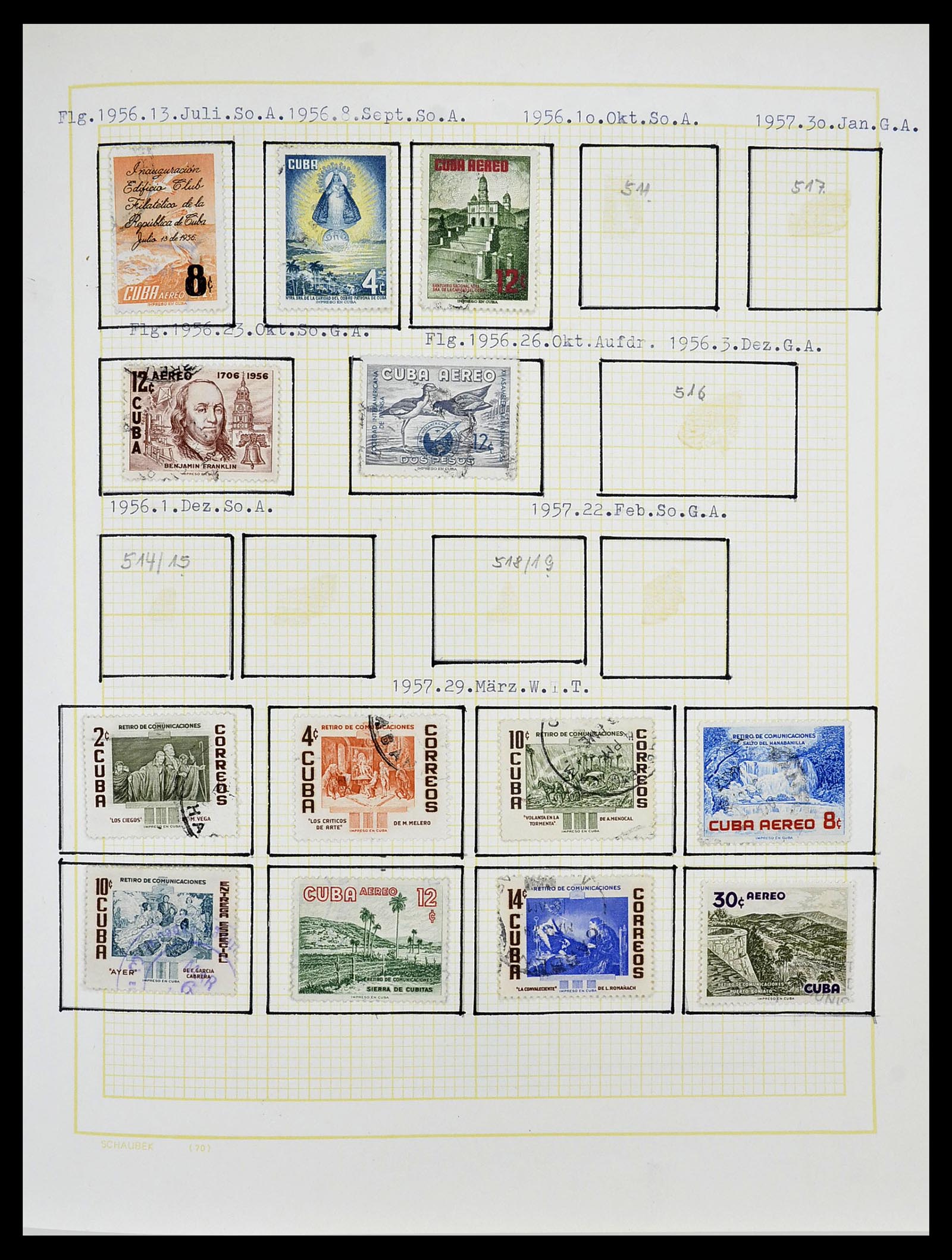 34316 022 - Postzegelverzameling 34316 Cuba 1899-2007.