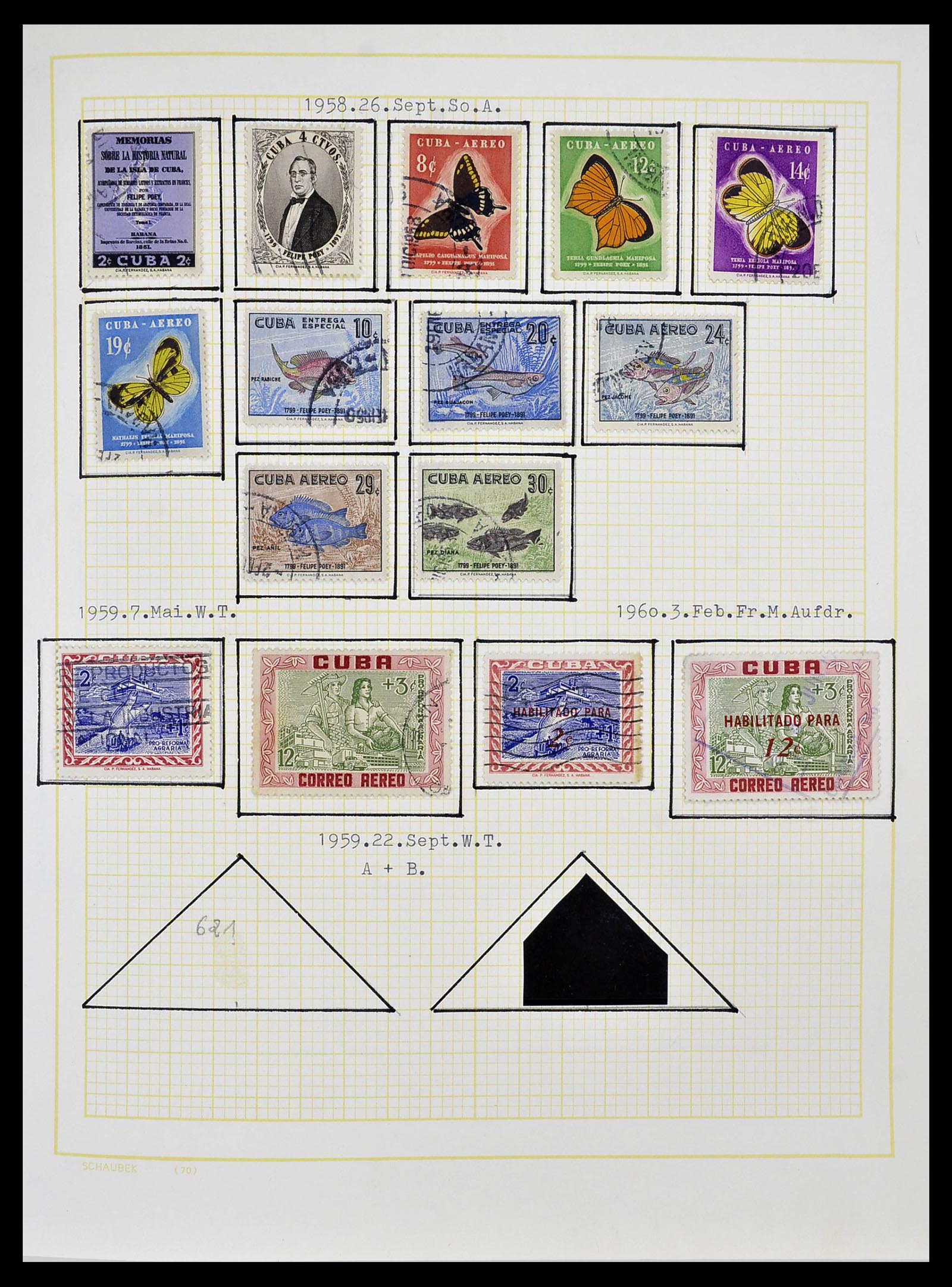 34316 027 - Postzegelverzameling 34316 Cuba 1899-2007.