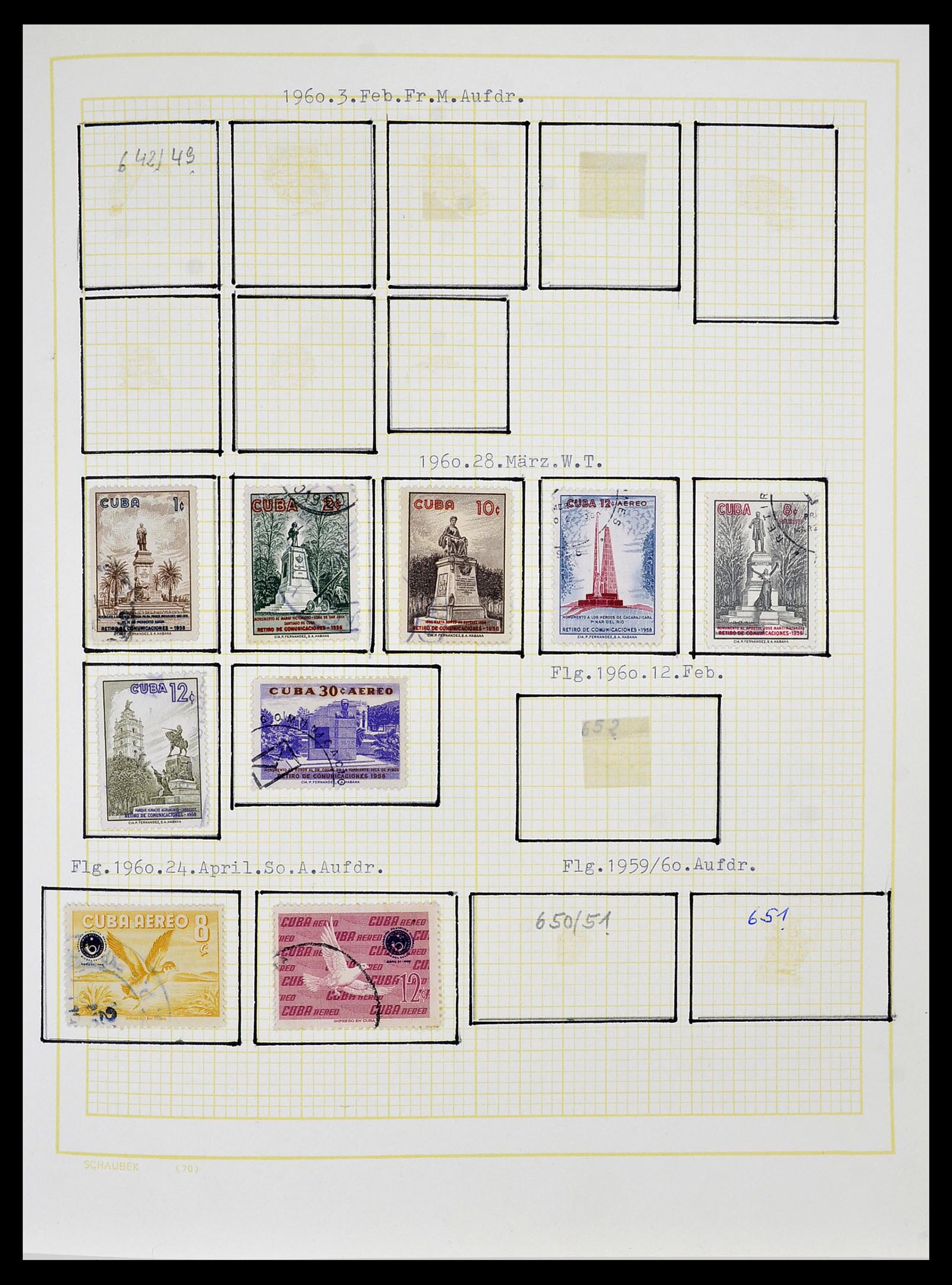 34316 029 - Postzegelverzameling 34316 Cuba 1899-2007.