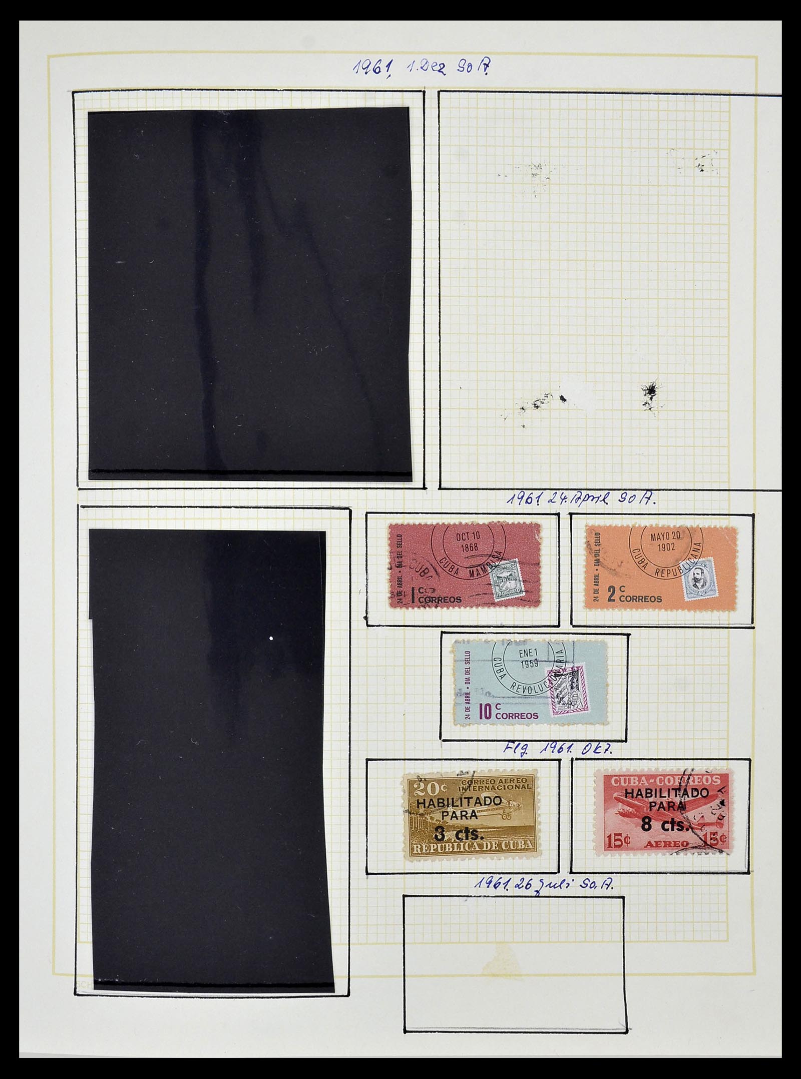 34316 034 - Postzegelverzameling 34316 Cuba 1899-2007.