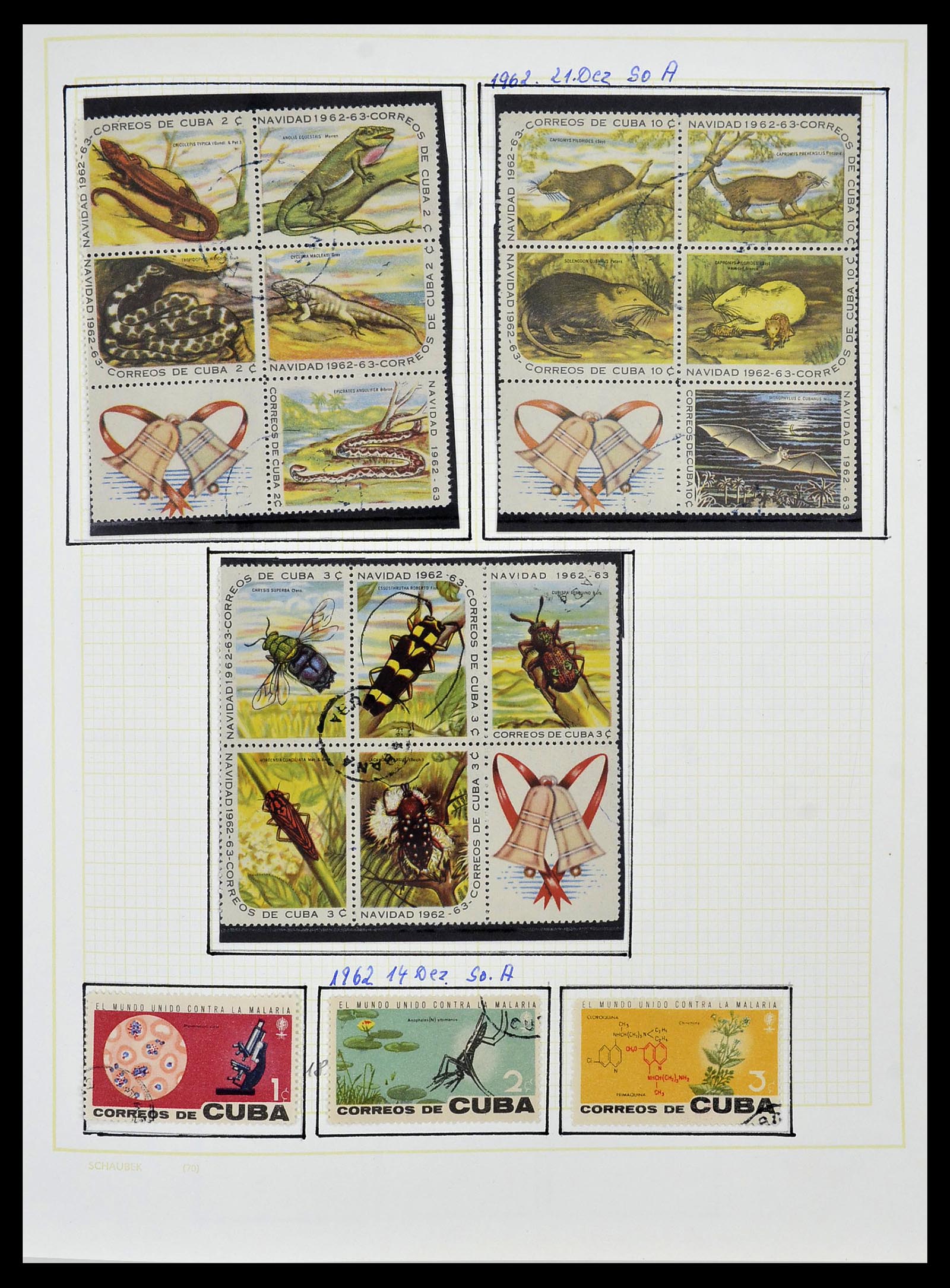 34316 038 - Postzegelverzameling 34316 Cuba 1899-2007.