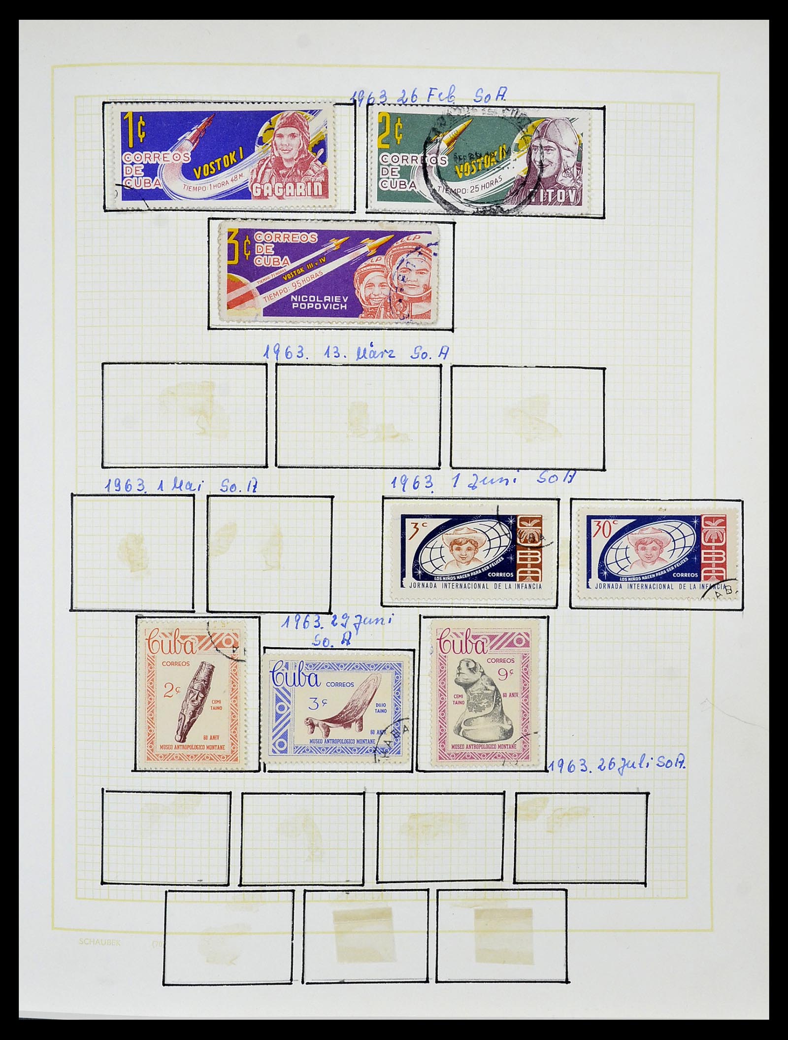 34316 039 - Postzegelverzameling 34316 Cuba 1899-2007.