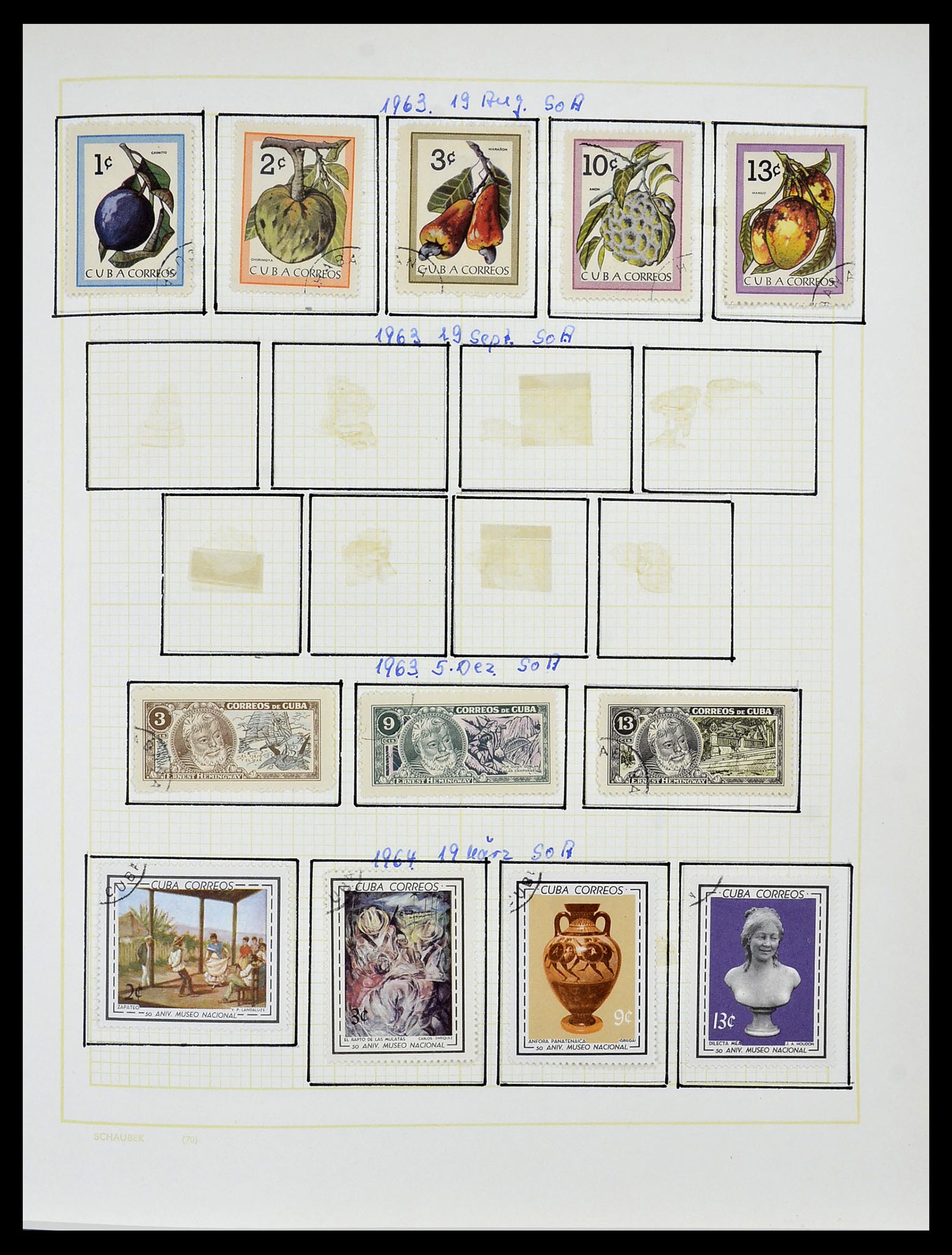 34316 040 - Postzegelverzameling 34316 Cuba 1899-2007.