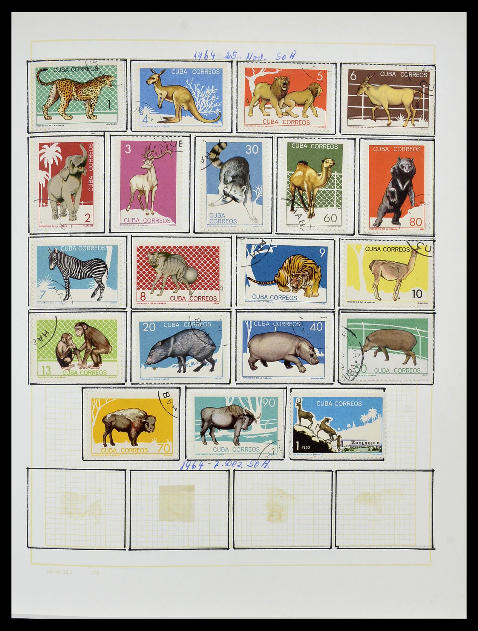 34316 045 - Postzegelverzameling 34316 Cuba 1899-2007.