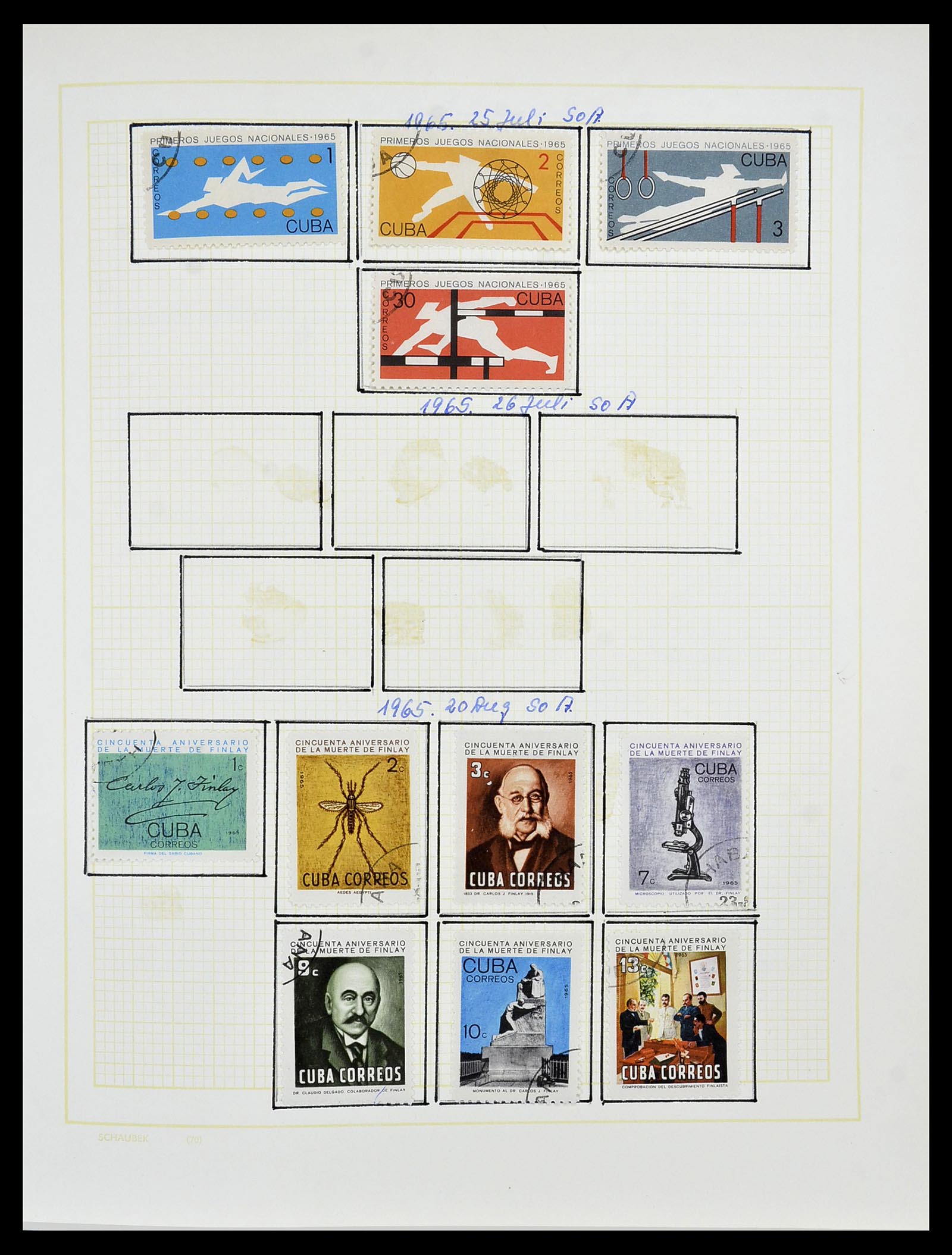 34316 049 - Postzegelverzameling 34316 Cuba 1899-2007.