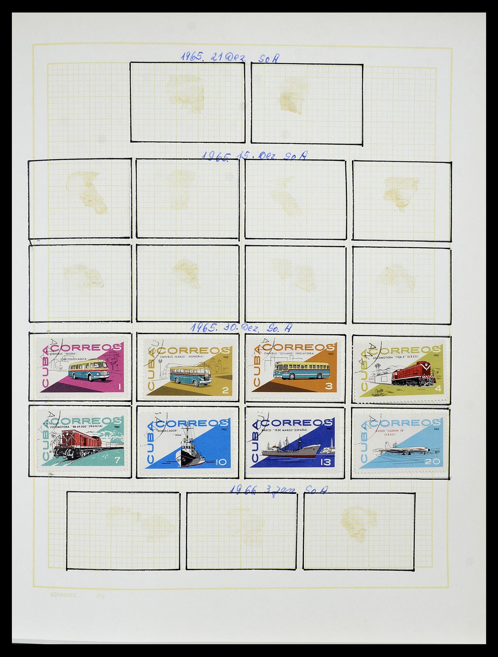 34316 051 - Postzegelverzameling 34316 Cuba 1899-2007.