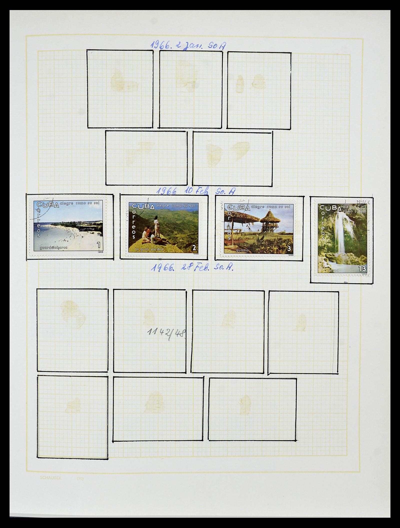 34316 052 - Postzegelverzameling 34316 Cuba 1899-2007.