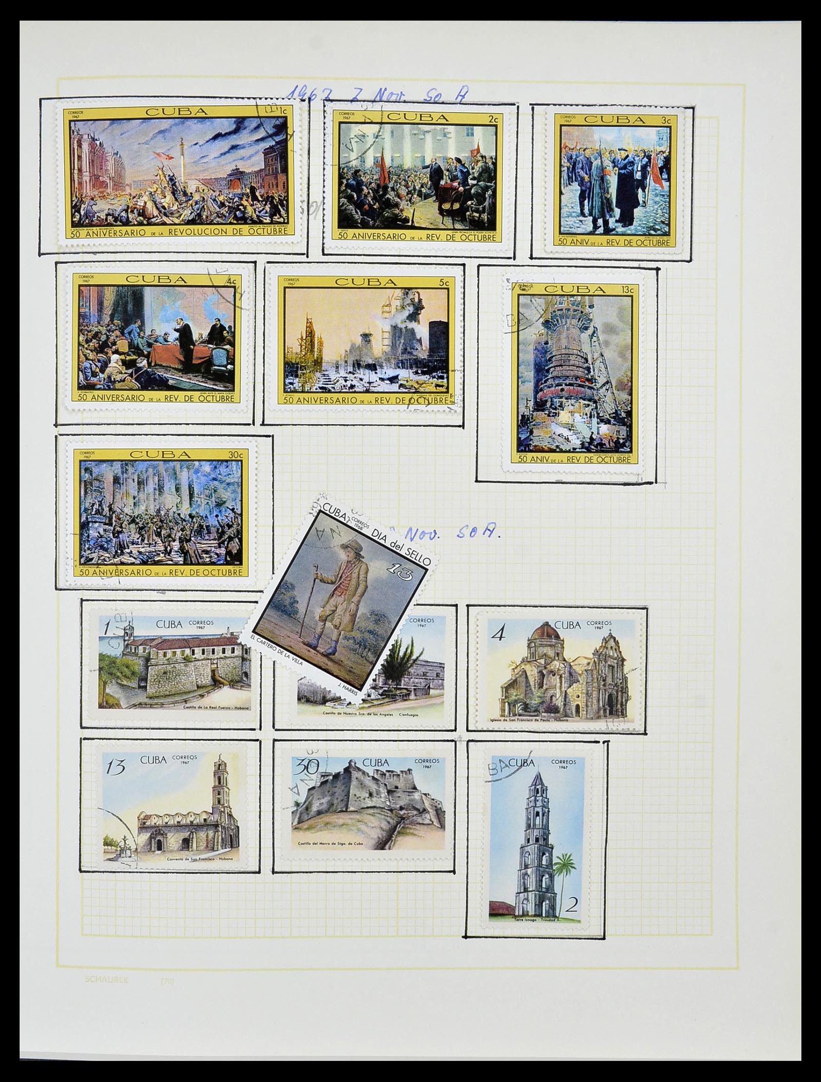 34316 064 - Stamp collection 34316 Cuba 1899-2007.