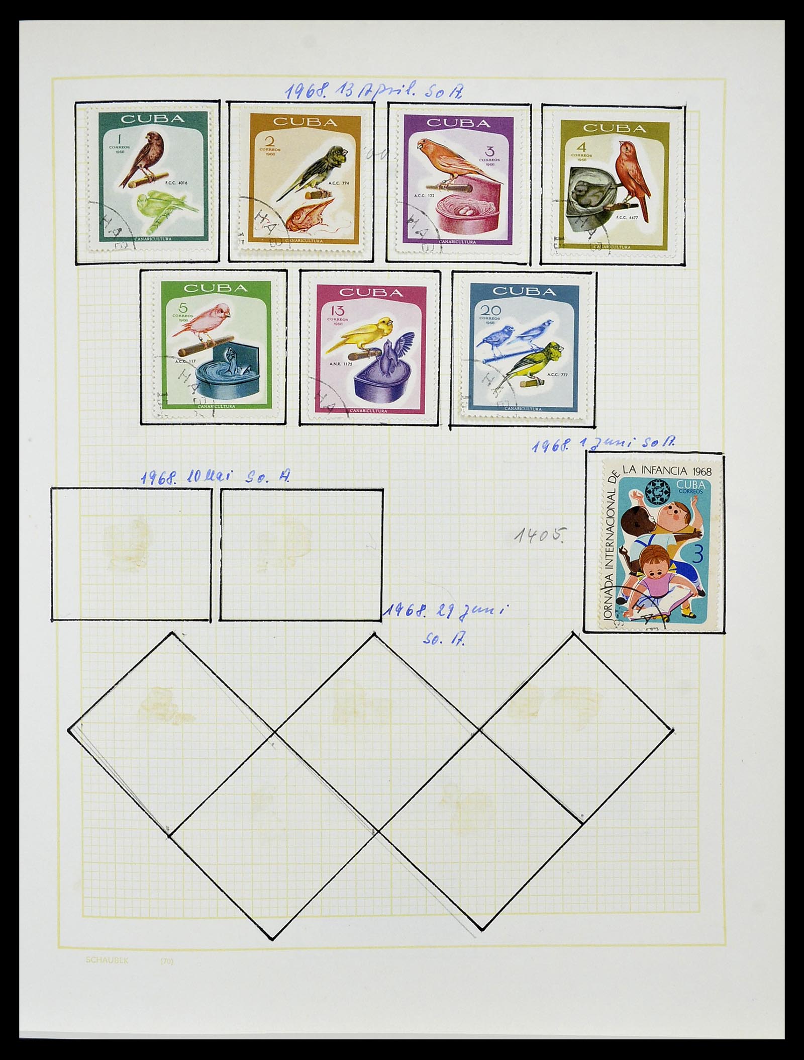 34316 065 - Postzegelverzameling 34316 Cuba 1899-2007.