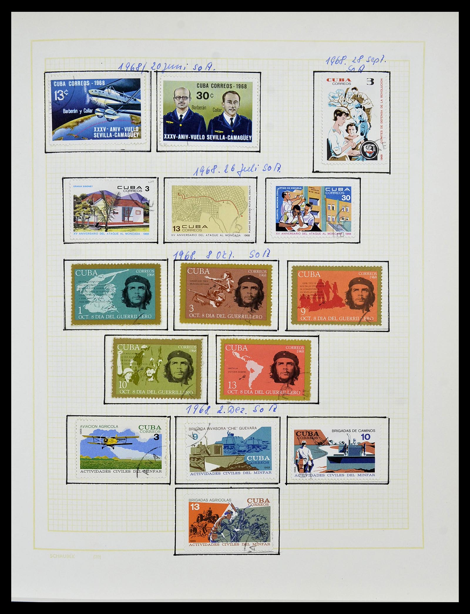 34316 066 - Postzegelverzameling 34316 Cuba 1899-2007.