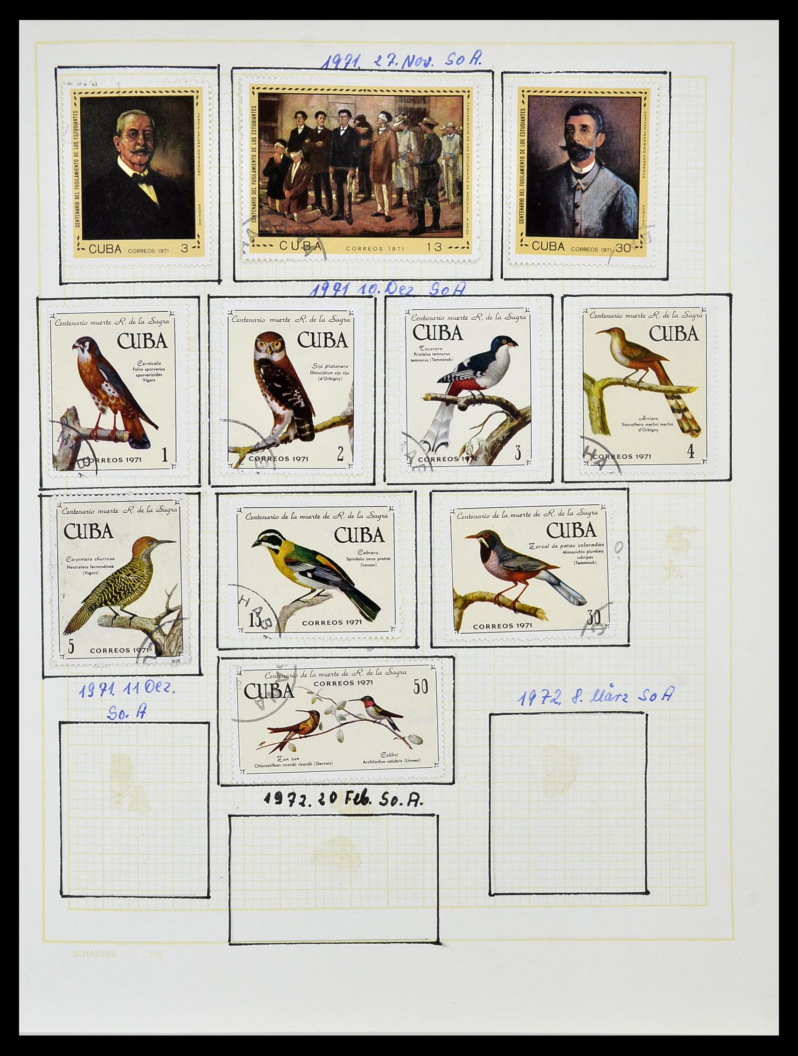 34316 087 - Postzegelverzameling 34316 Cuba 1899-2007.
