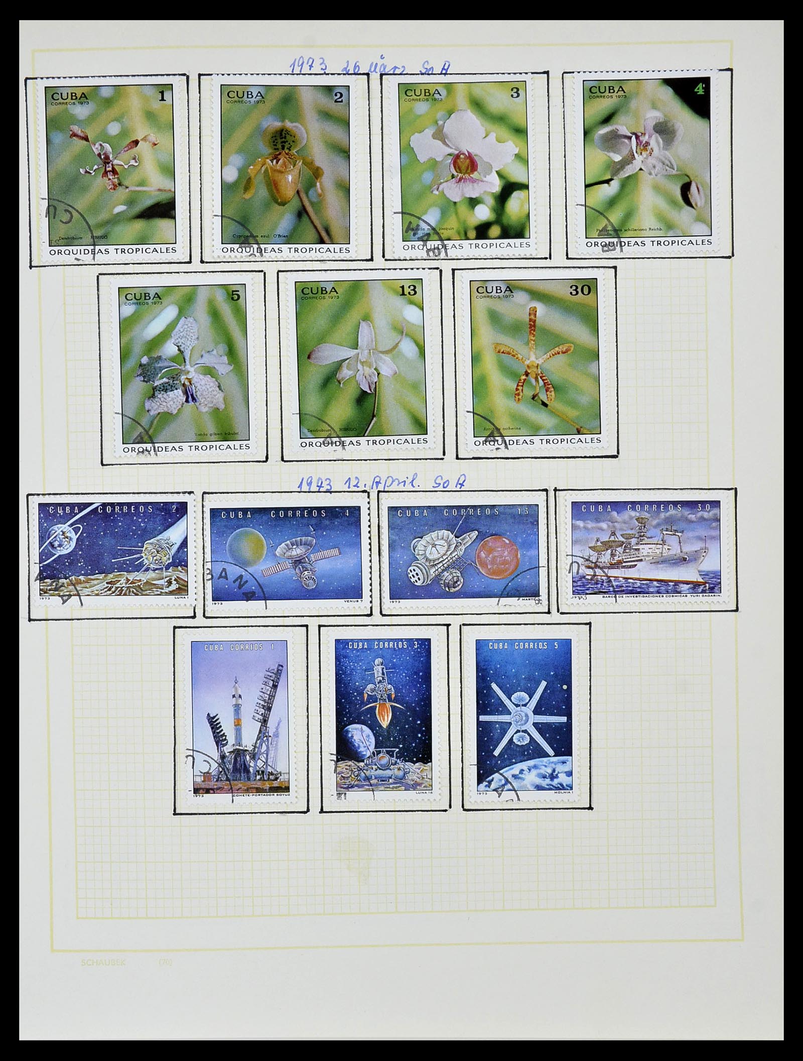 34316 095 - Postzegelverzameling 34316 Cuba 1899-2007.
