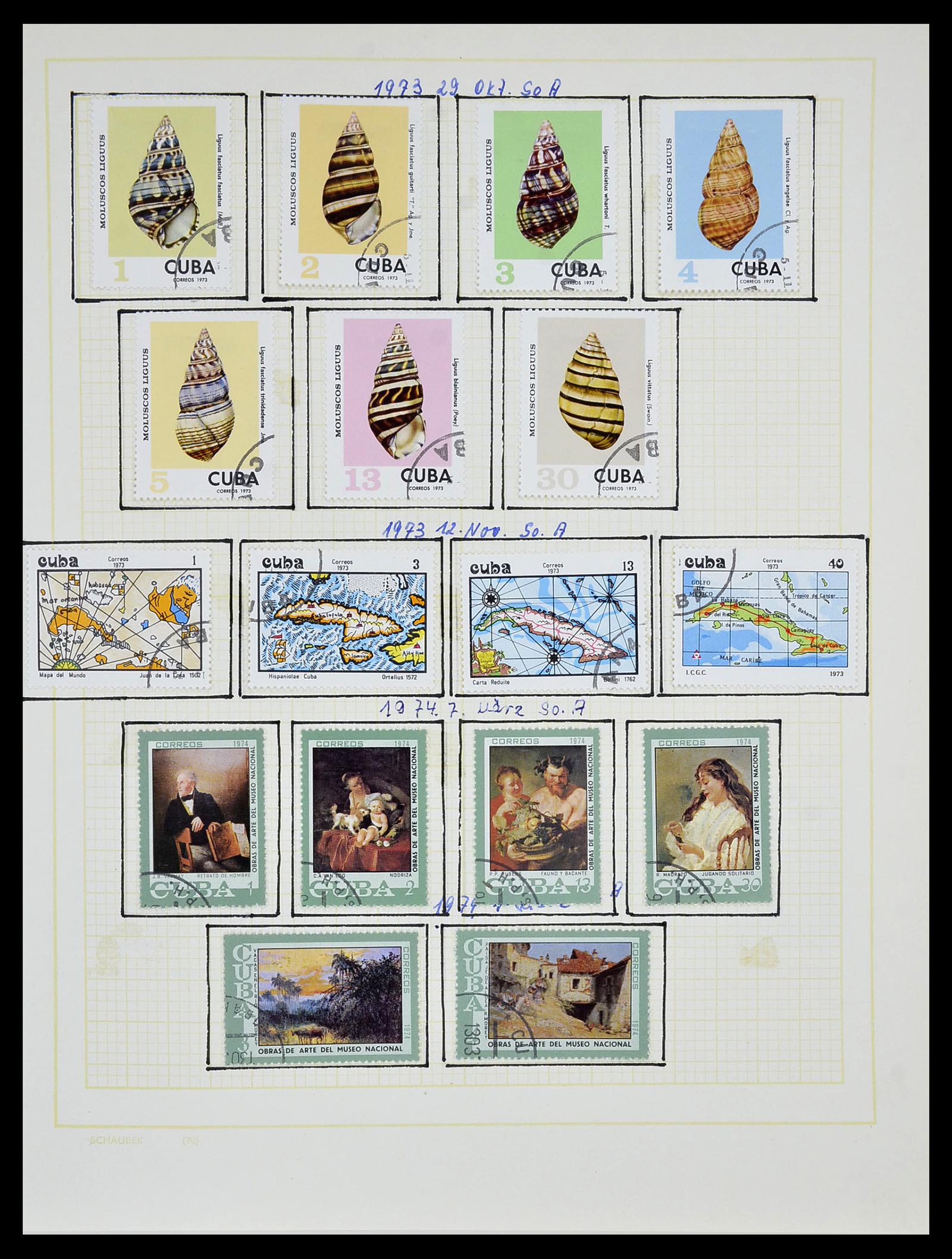 34316 099 - Postzegelverzameling 34316 Cuba 1899-2007.