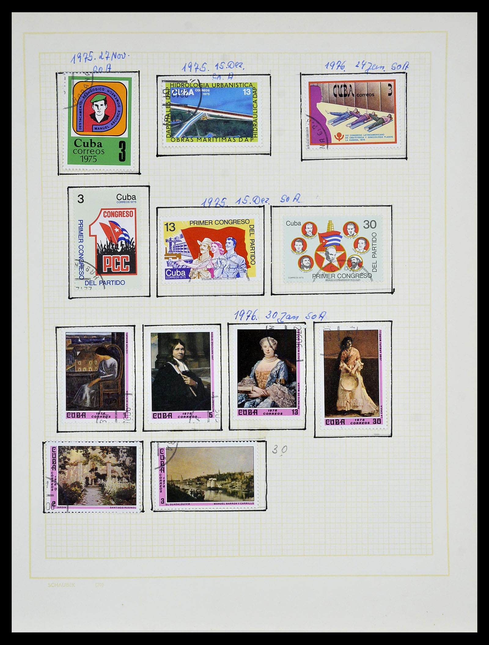 34316 110 - Postzegelverzameling 34316 Cuba 1899-2007.