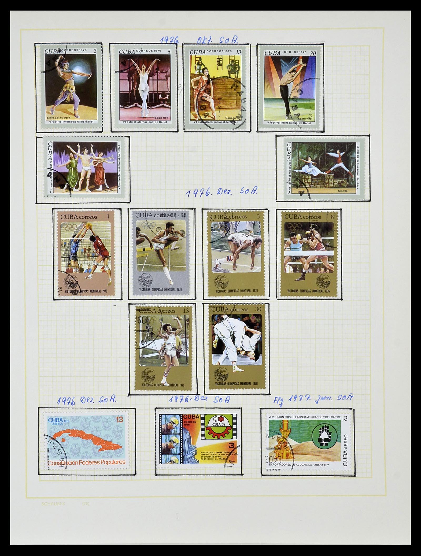 34316 115 - Postzegelverzameling 34316 Cuba 1899-2007.