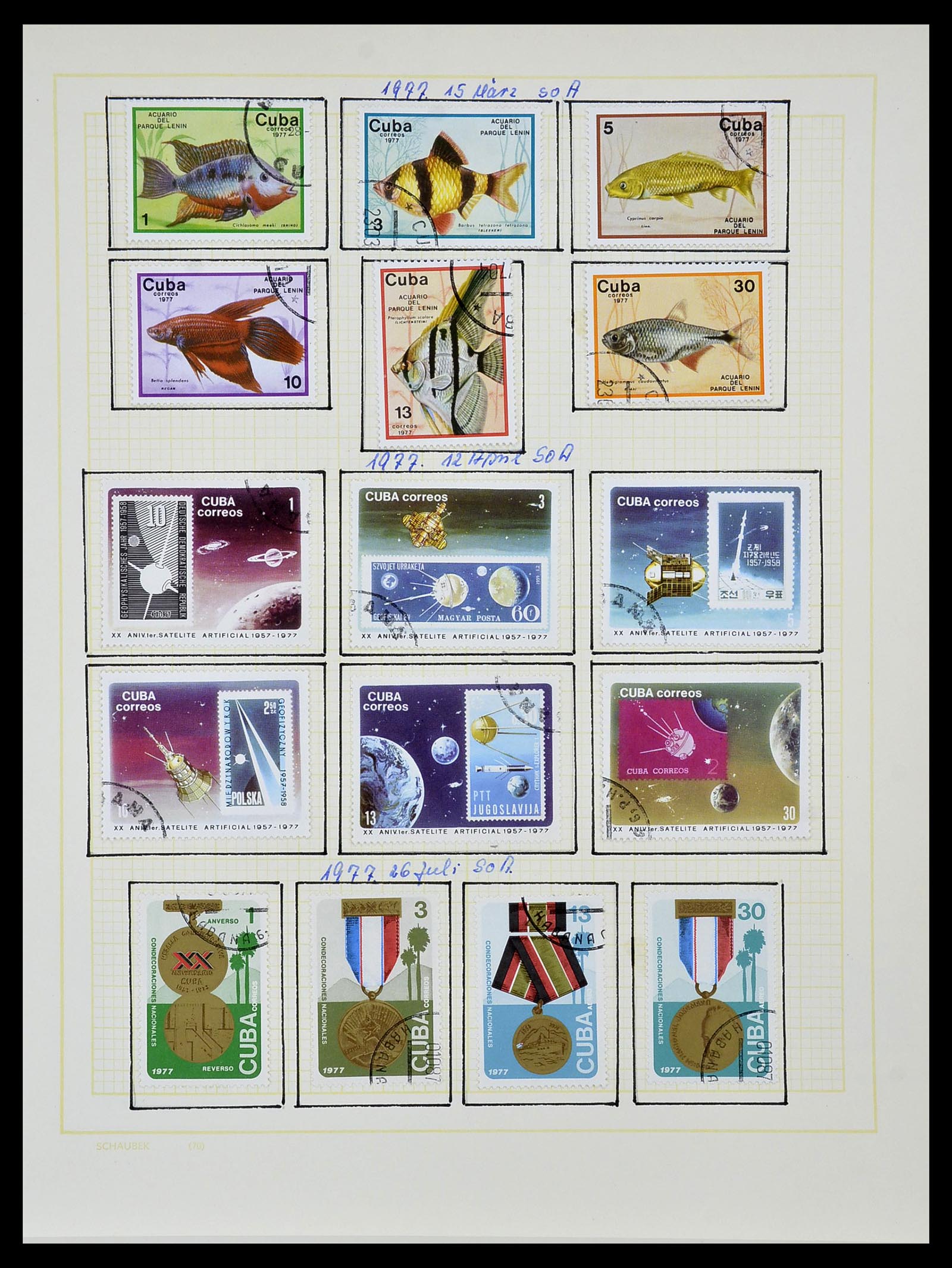 34316 117 - Postzegelverzameling 34316 Cuba 1899-2007.